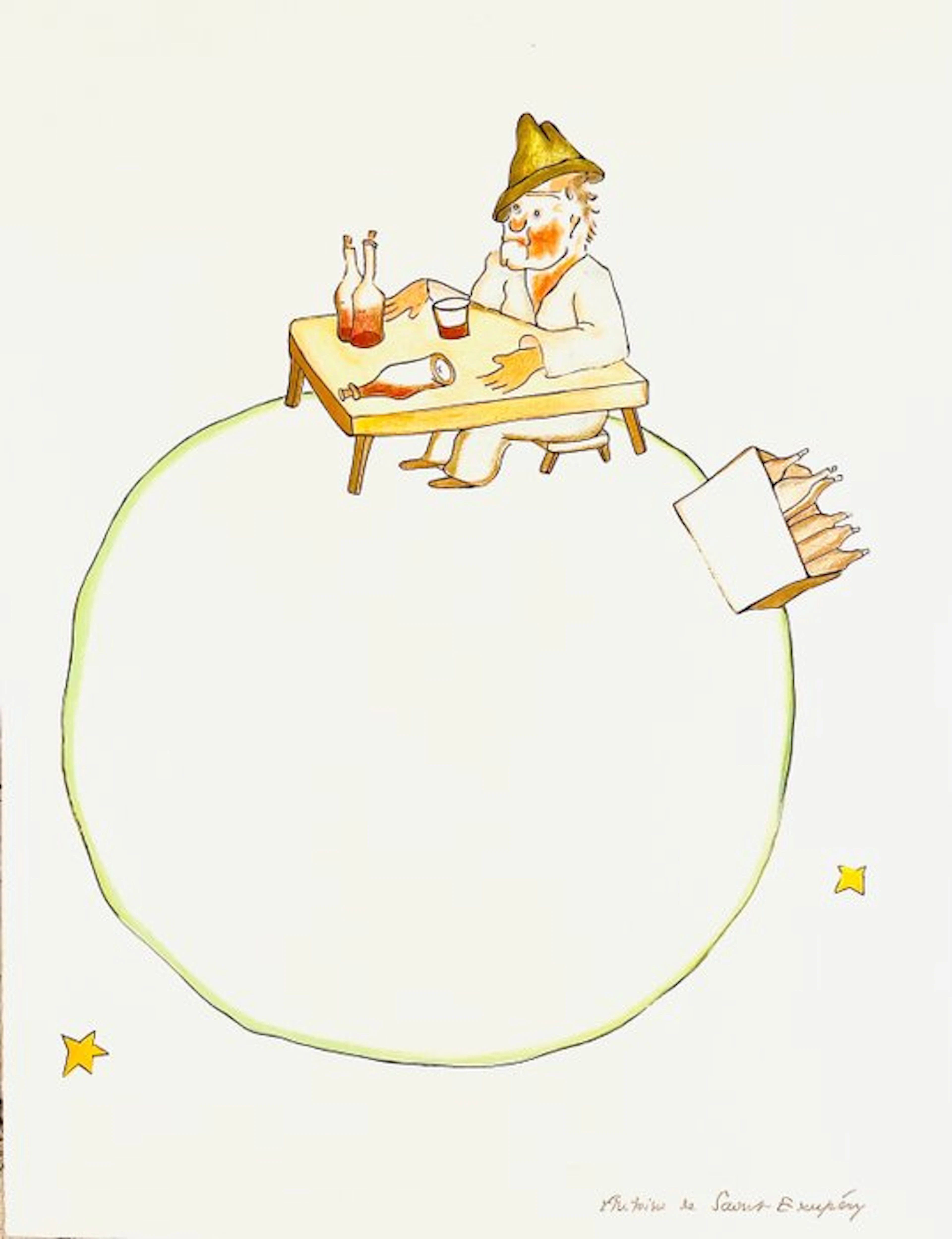 Antoine de Saint-Exupéry (1900-1944), after - Le Petit Prince