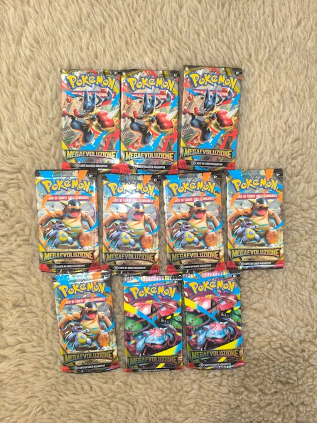 Pokémon - 10 Booster pack - Mega Evolution