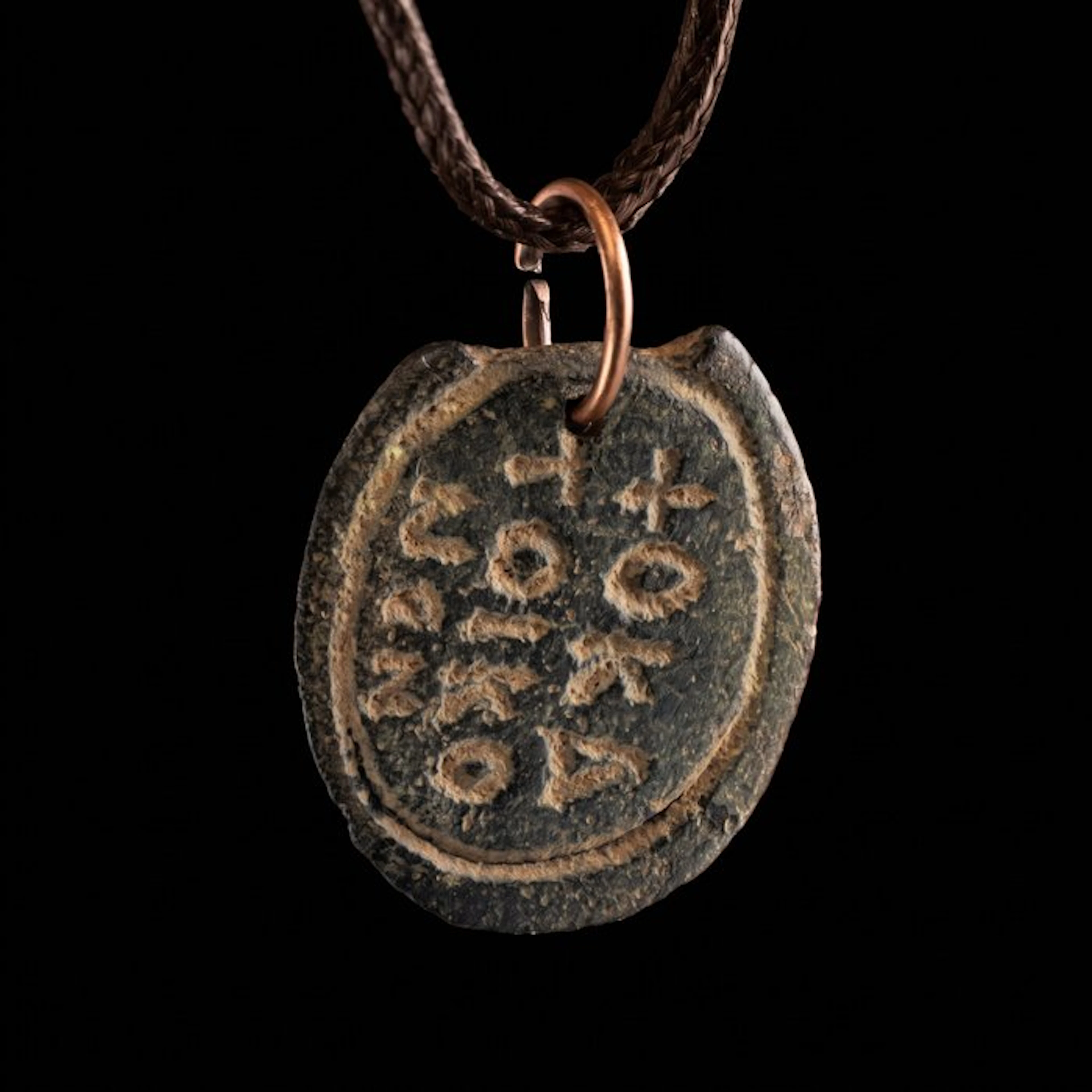 Byzantine Bronze Christian Amulet Pendant – Crosses