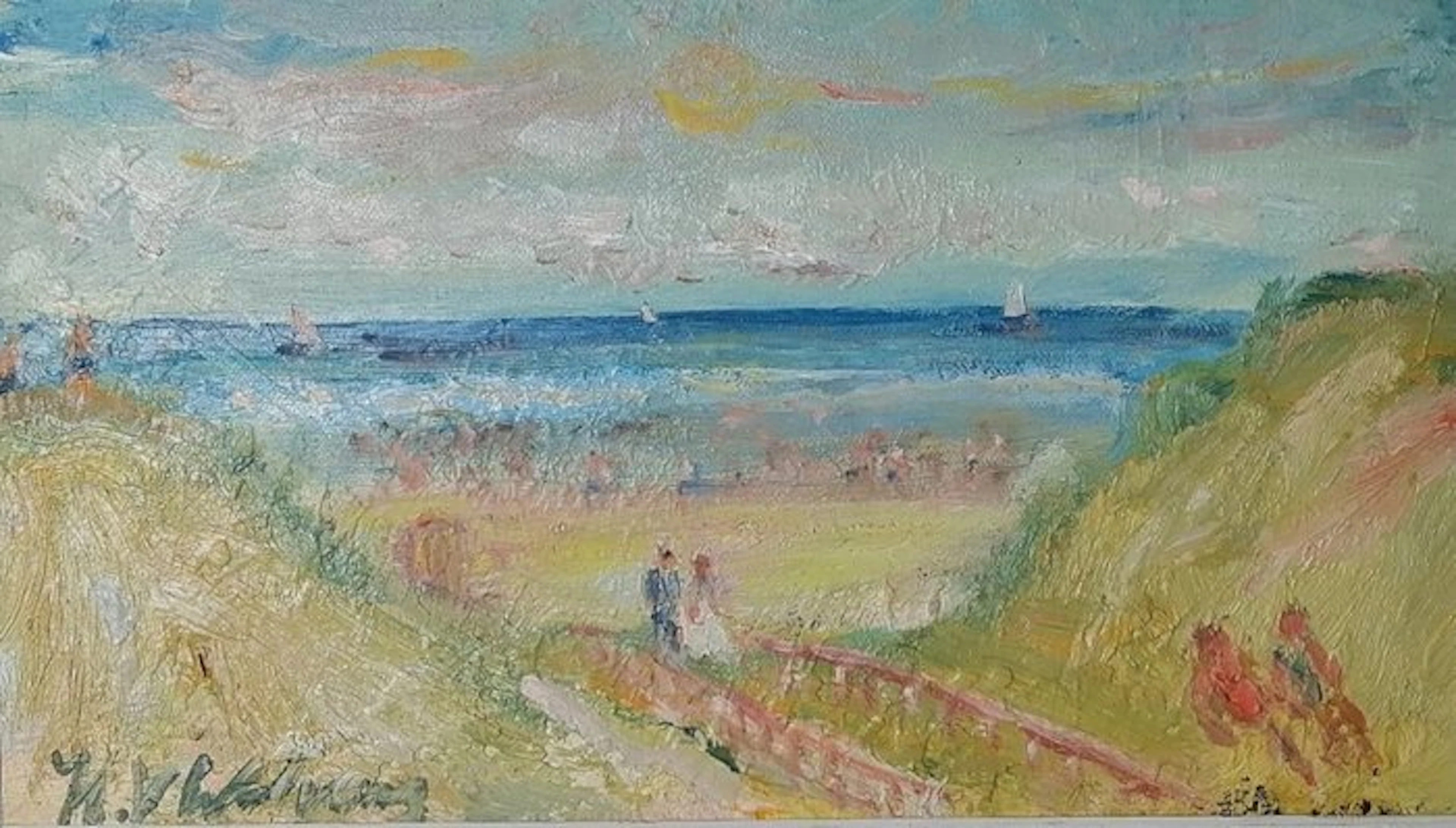 H. V. Wolvens (1896-1977) - Strandgezicht