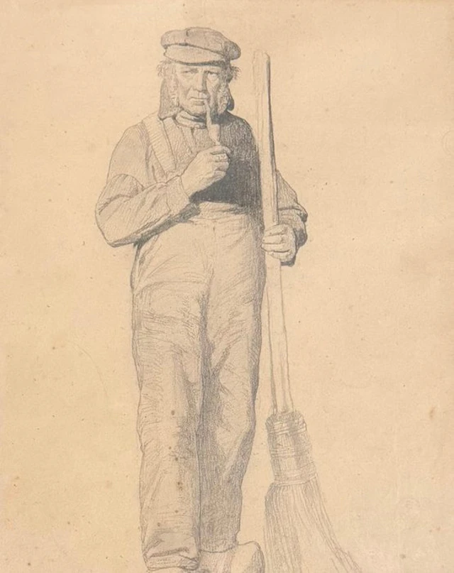 Eugène Romain Van Maldeghem (1813-1867) - L’Homme au...