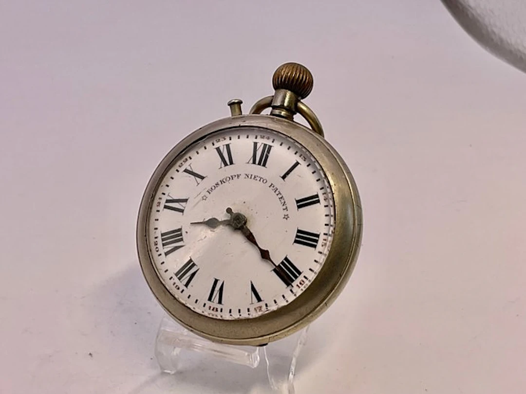 Roskopf Nieto Patent . Brevet 12238 . Metallo . 1900 . - 1850-1900