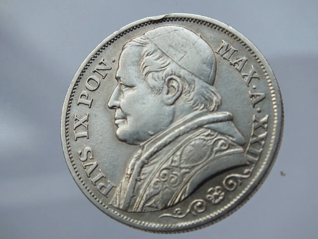 Italy, Papal State Pio IX. 2 Lire 1867 XXII (No reserve price)