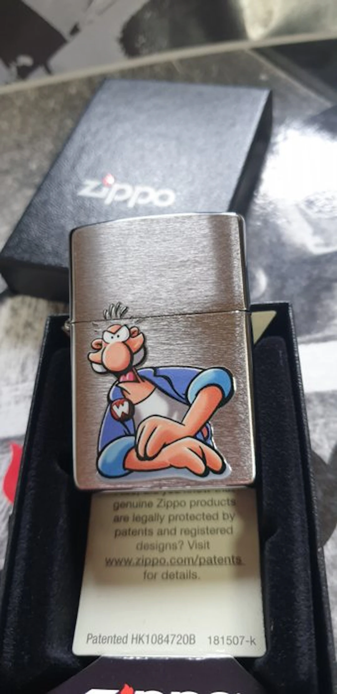 Zippo - Zippo Rarität Werner Brösel Comic Beinhart - No...