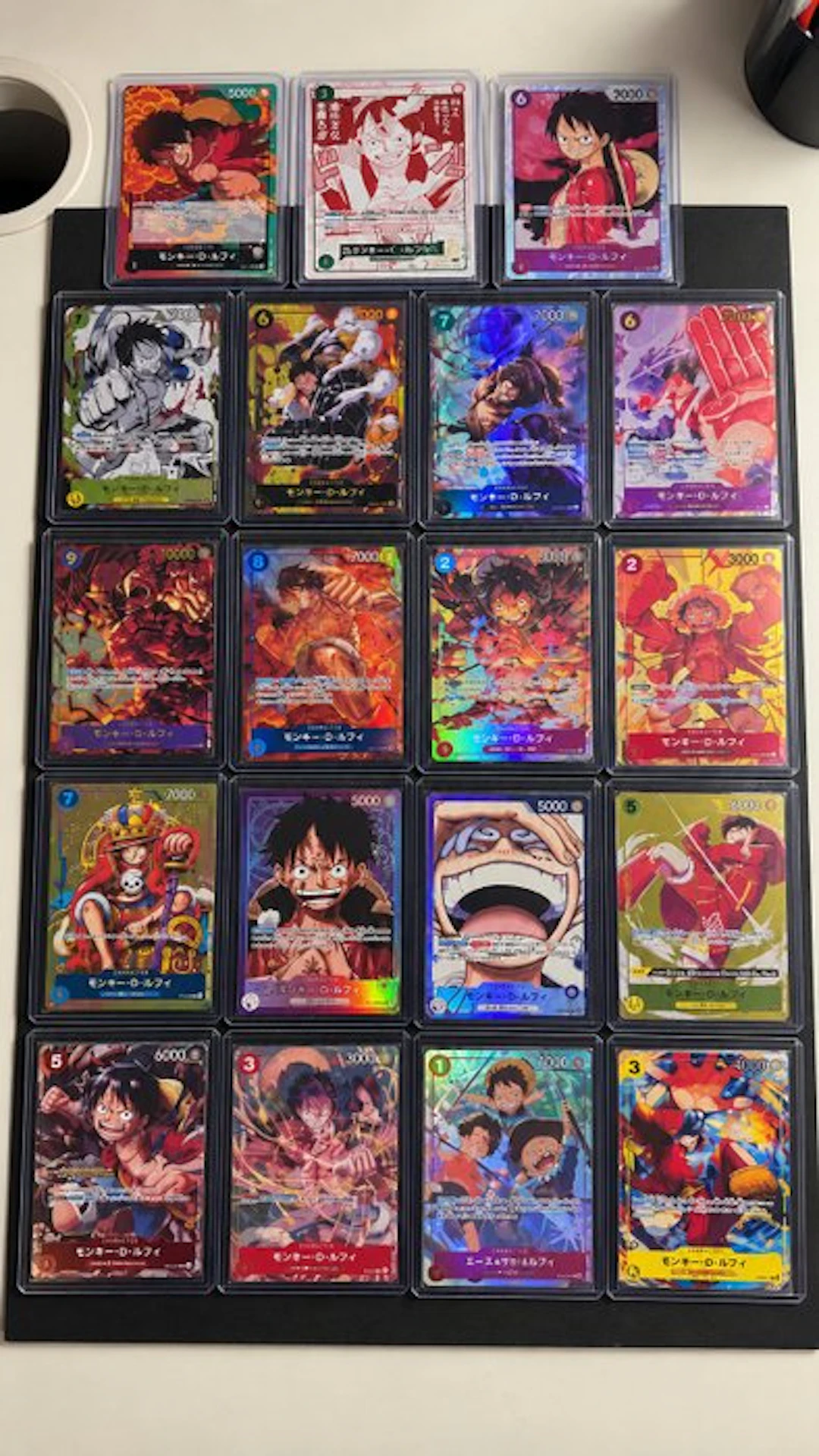 Bandai - 19 Card - One Piece - Monkey D. Luffy