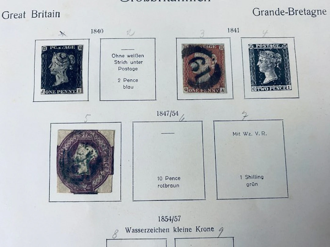 Great Britain - English Classic Collection, including No. 1 – Queen Victoria