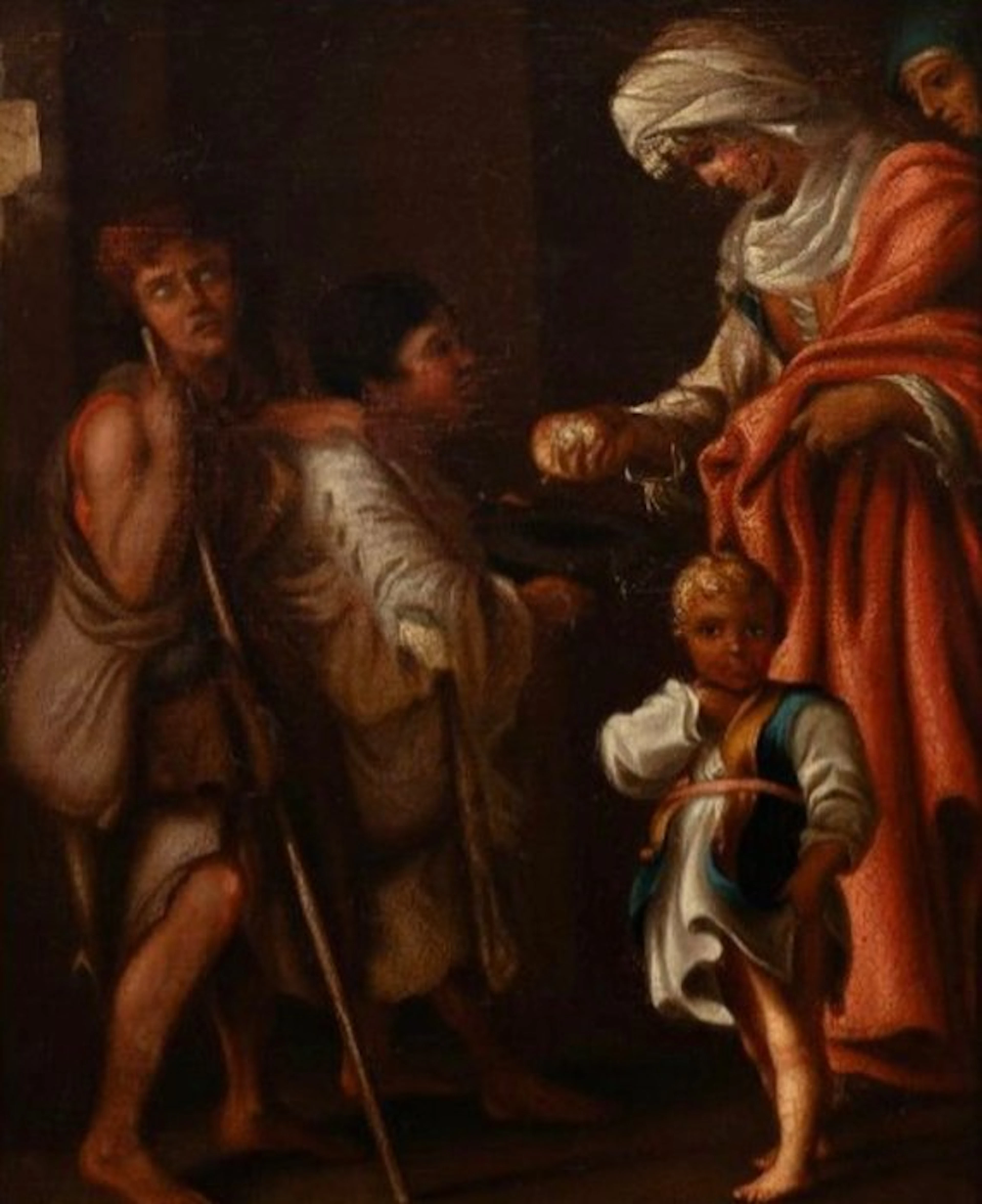 Bartolomeo Schidioni (1578-1615), Follower of - Santa Isabel de Hungría