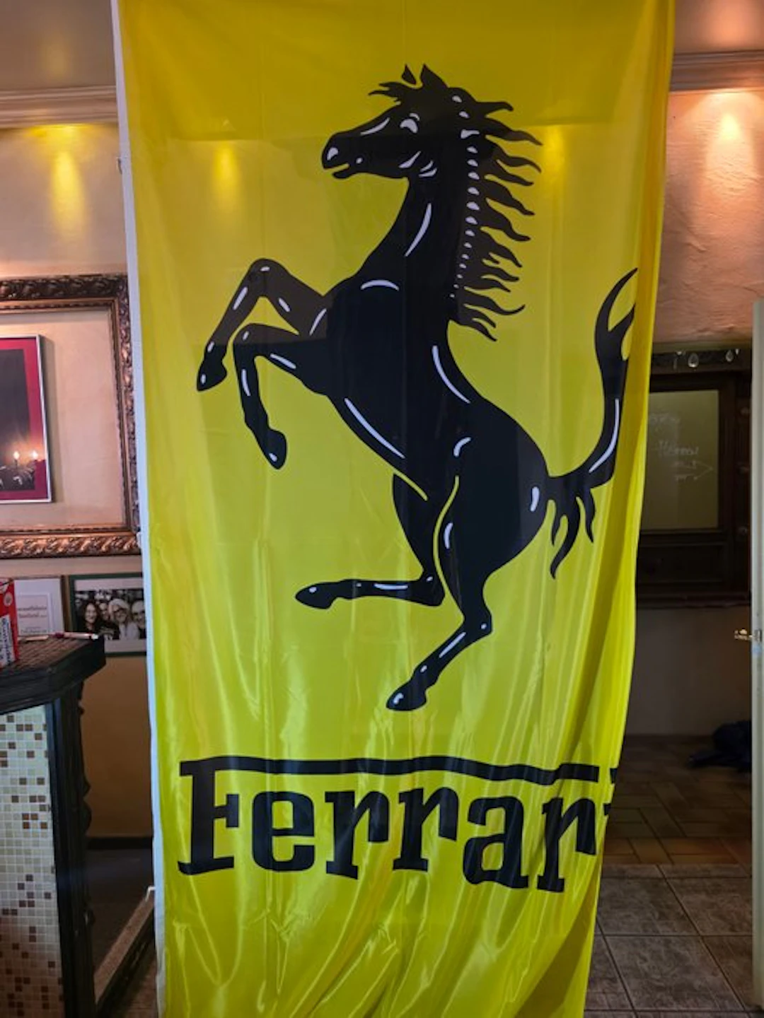 Flag - Ferrari - Italy