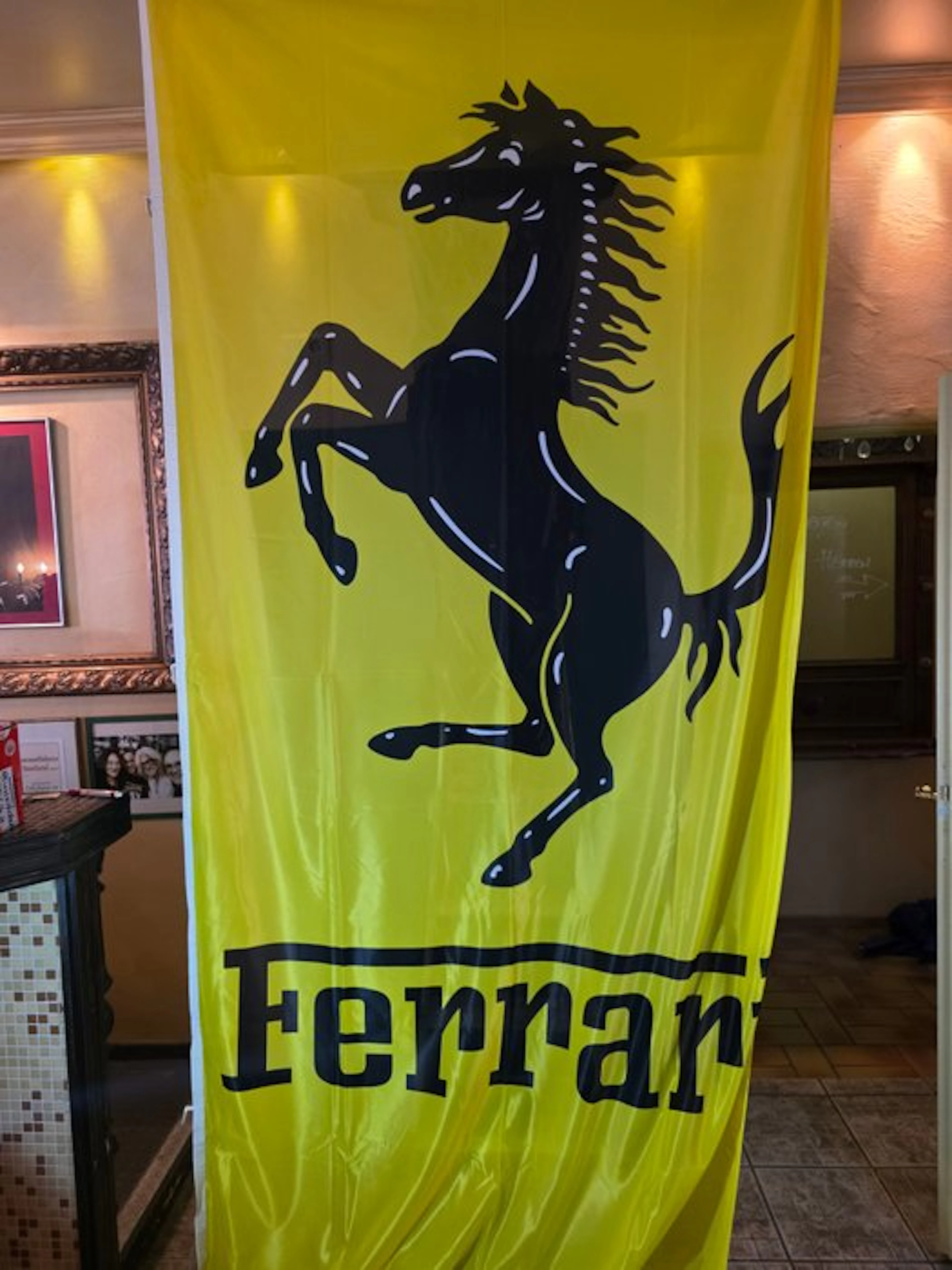 Flag - Ferrari - Italy