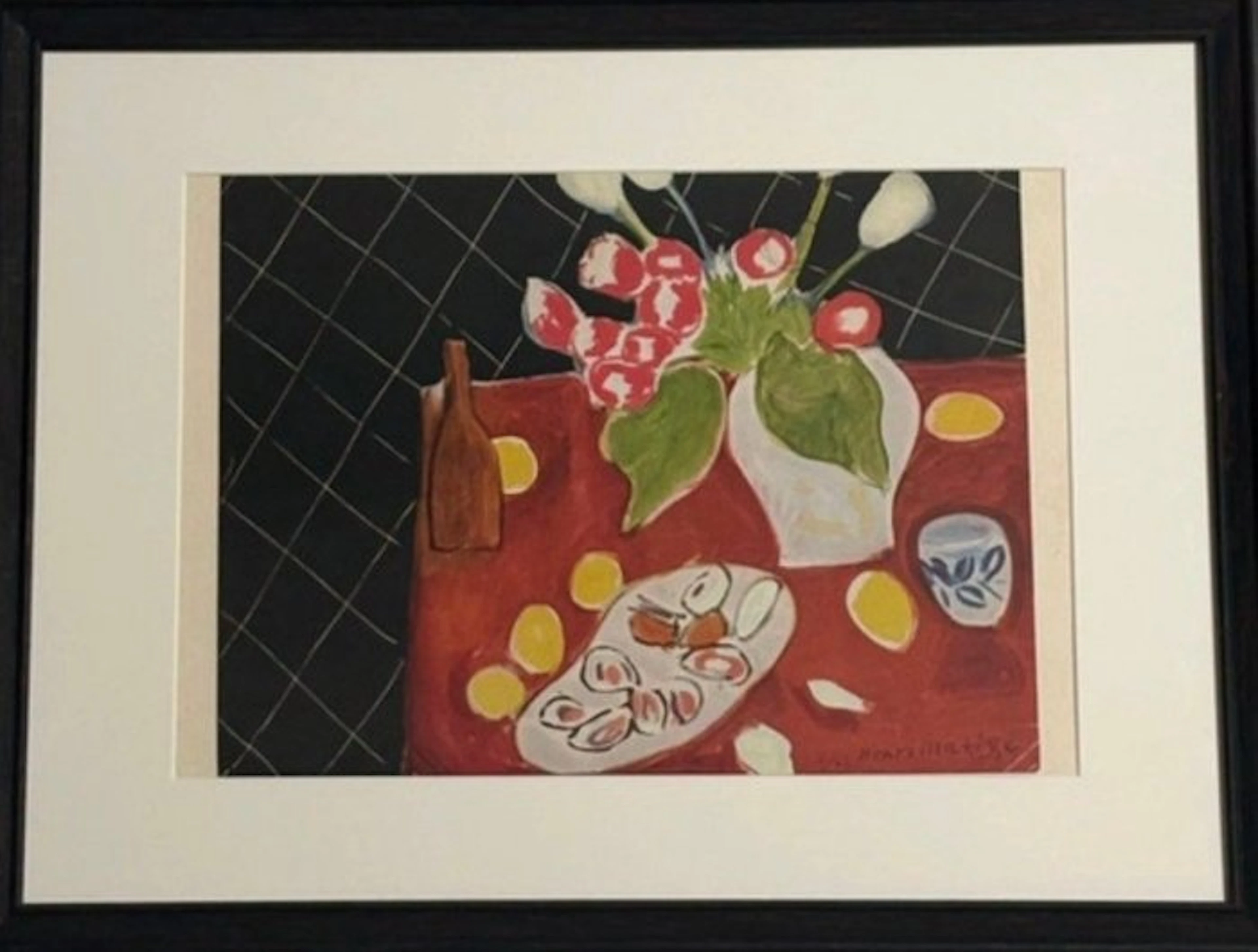 Henri Matisse (1869-1954), after - Nature morte aux tulipes et huîtres