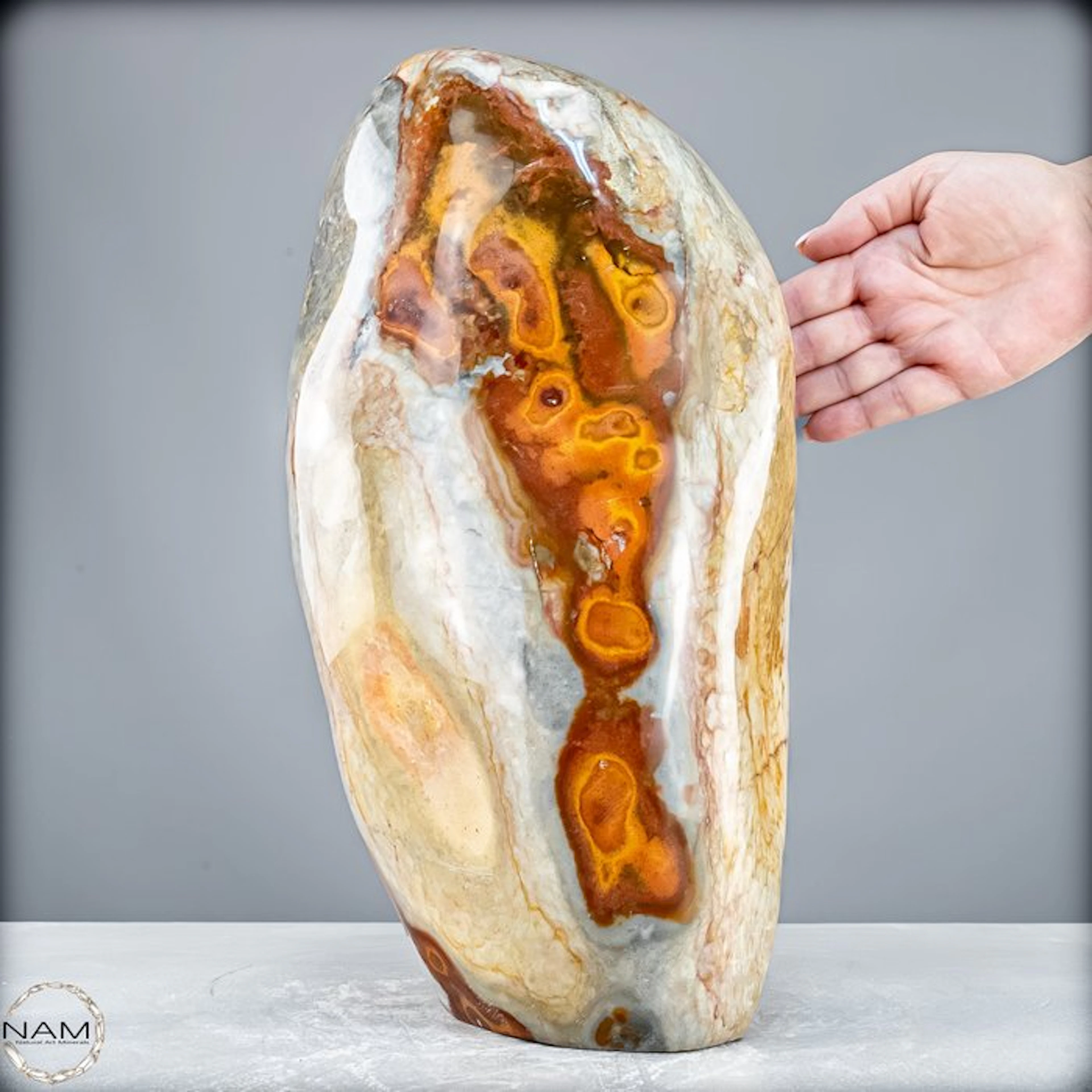 Polychrome Jasper Freeform – Bold Colors & Earth Connection Freeform-