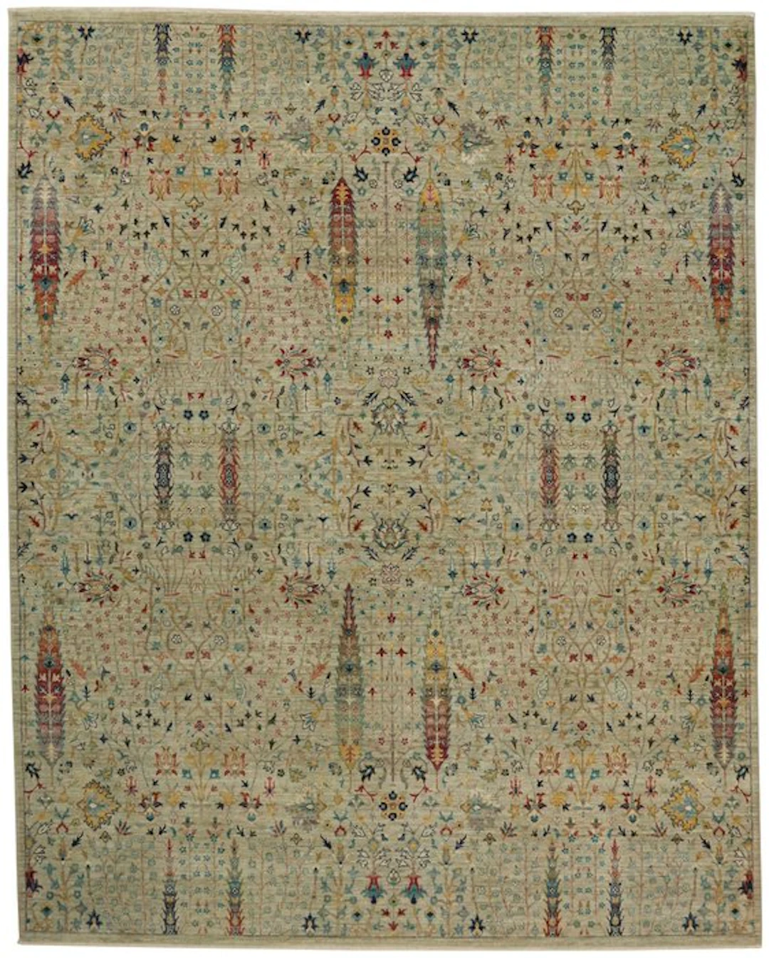 Hand-knotted designer rug – Very fine – Tree of Life...
