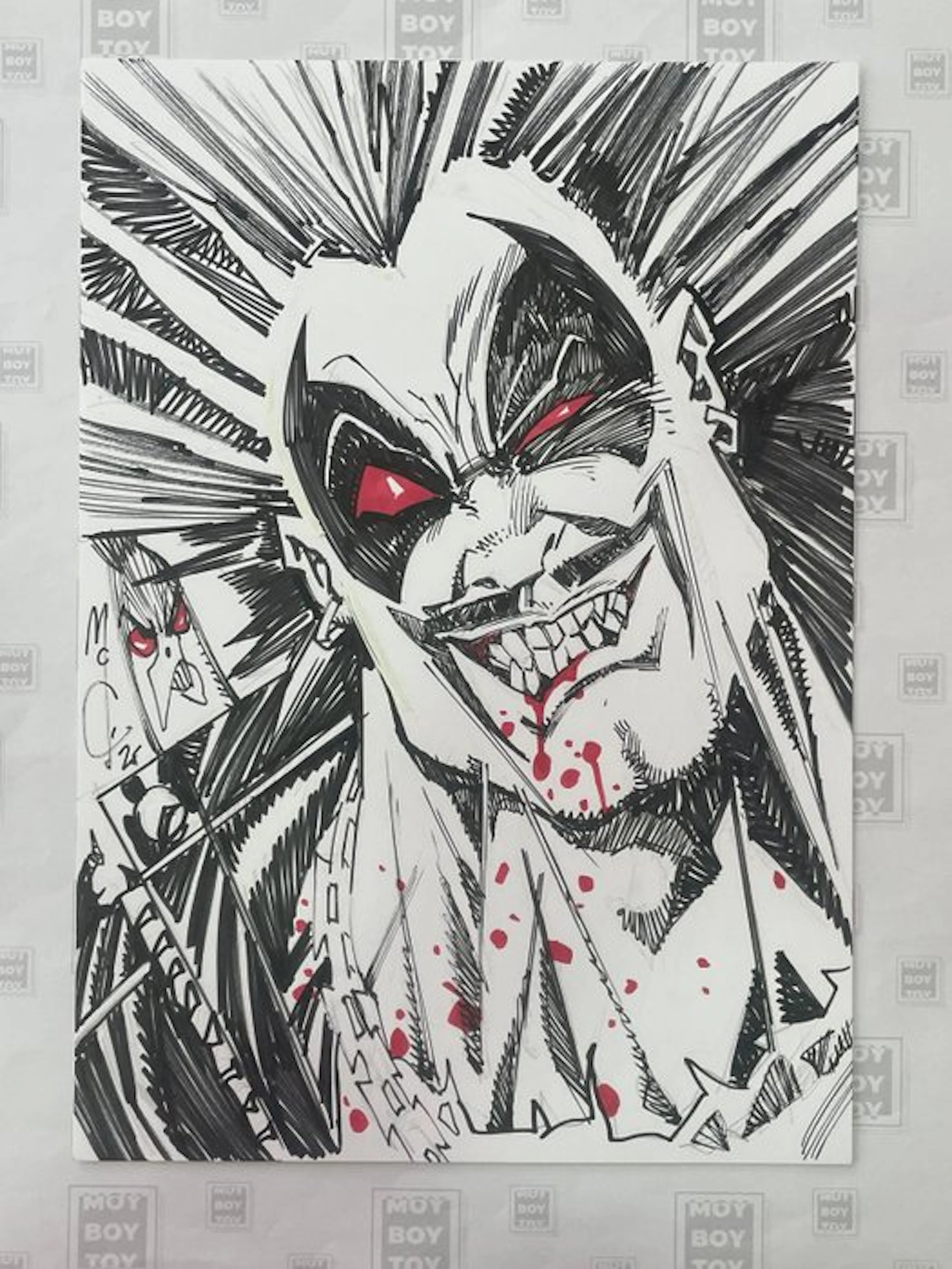 John McCrea - 1 Original drawing - Lobo - 2025