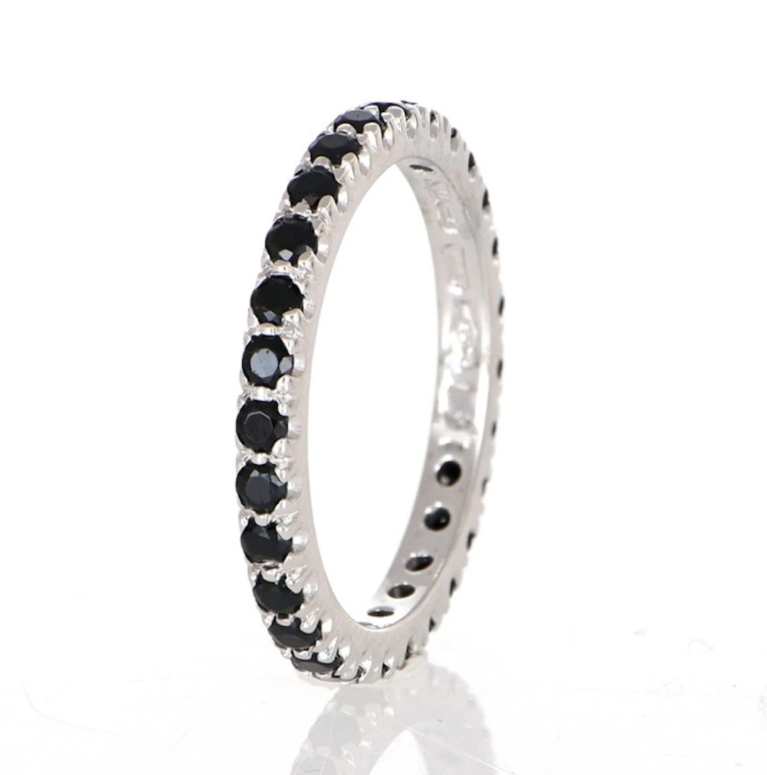 No reserve price - Ring - 18 kt. White gold - Diamond
