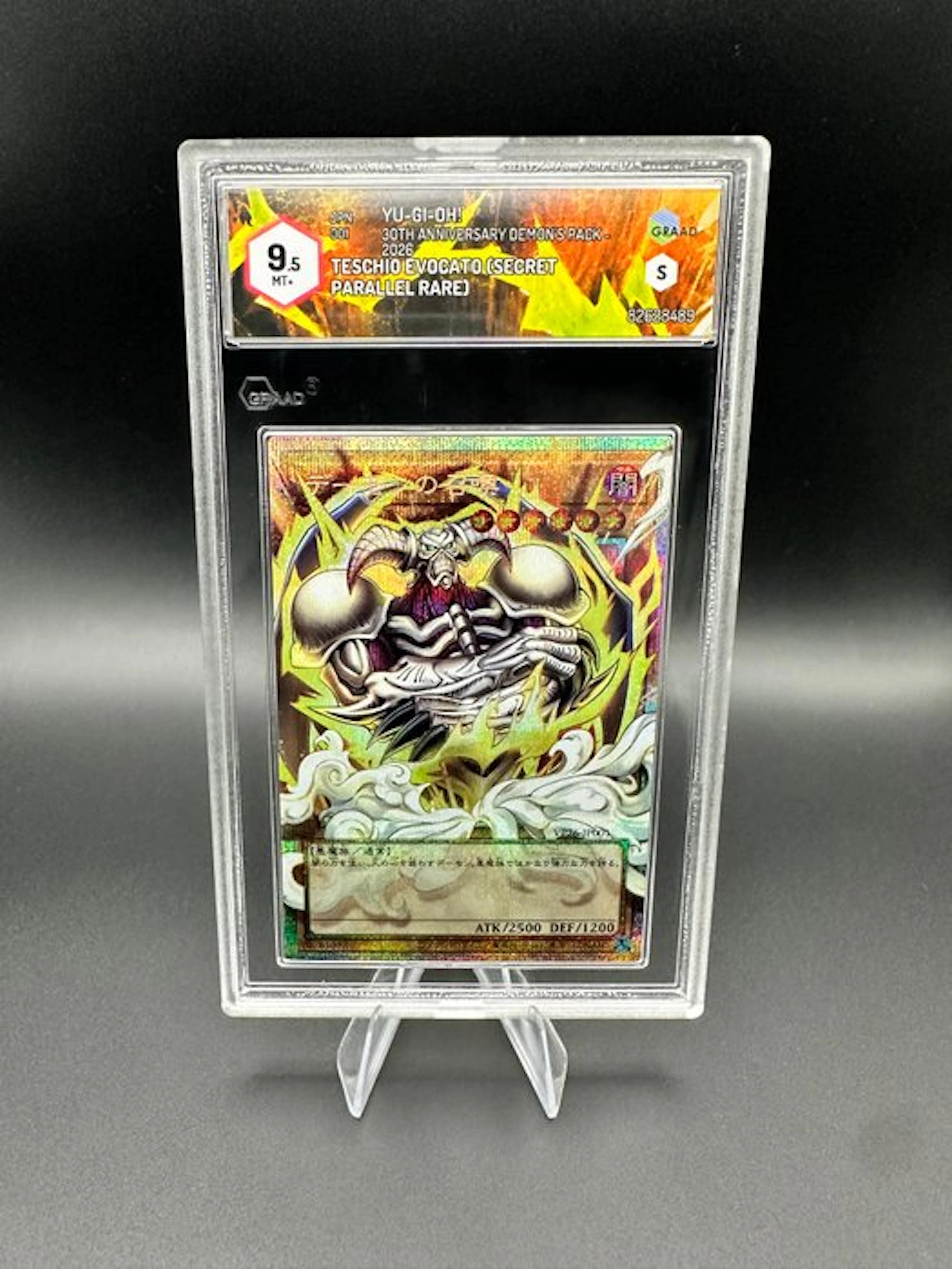 Yu-Gi-Oh! - 1 Graded card - Teschio Evocato Foil