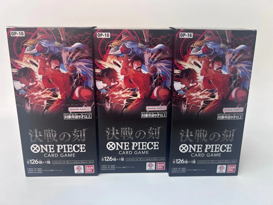 Bandai 1 Booster Sealed Box Japanese One Piece OP-16 The...