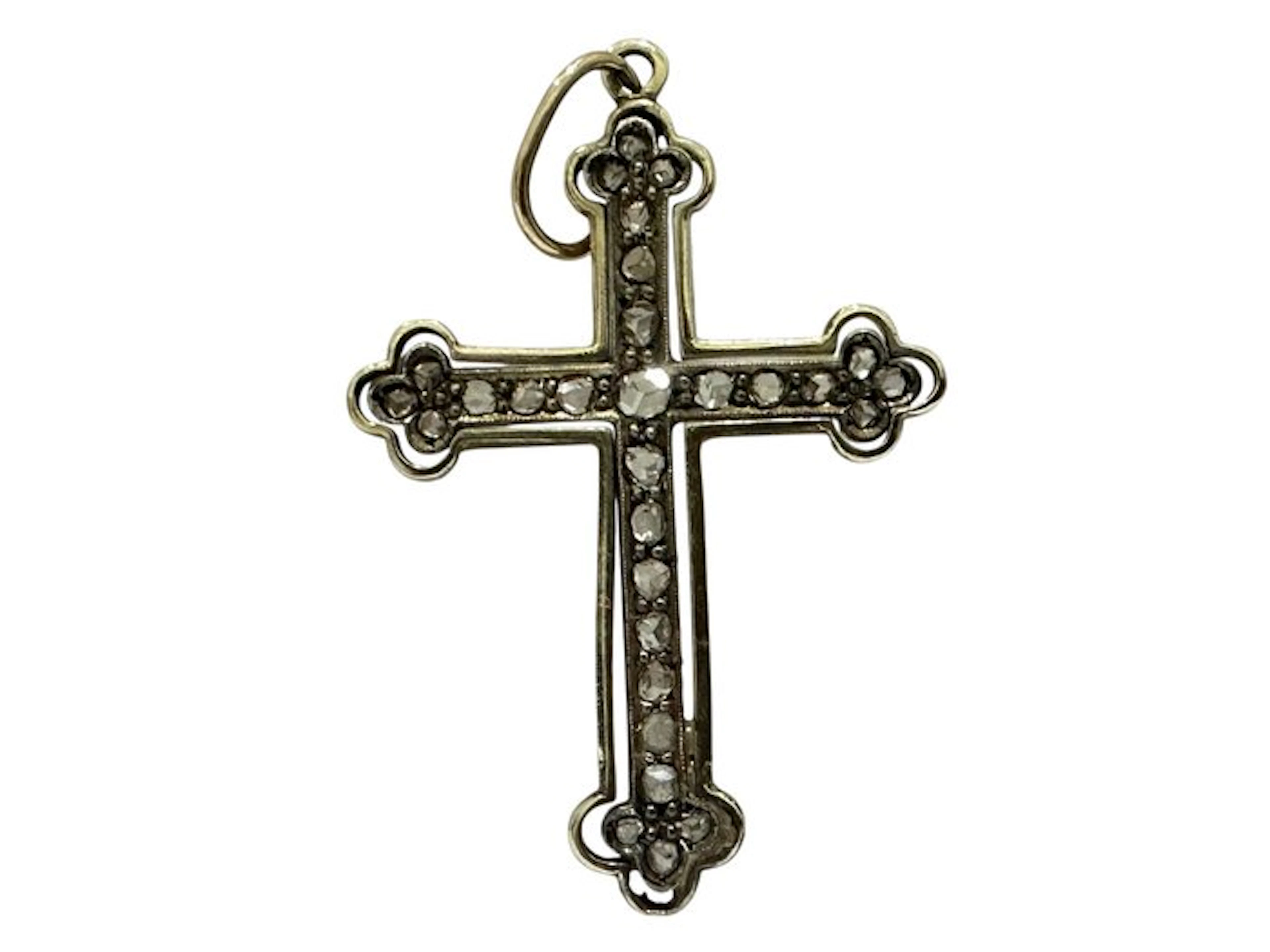 Pendant - 12 kt. White gold - 1.55ct. tw. Diamond (Natural) - Diamond