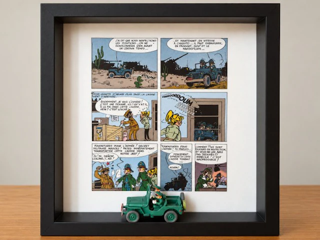 Studio Delu. (1976) - Spirou et Fantasio – La Jeep MB