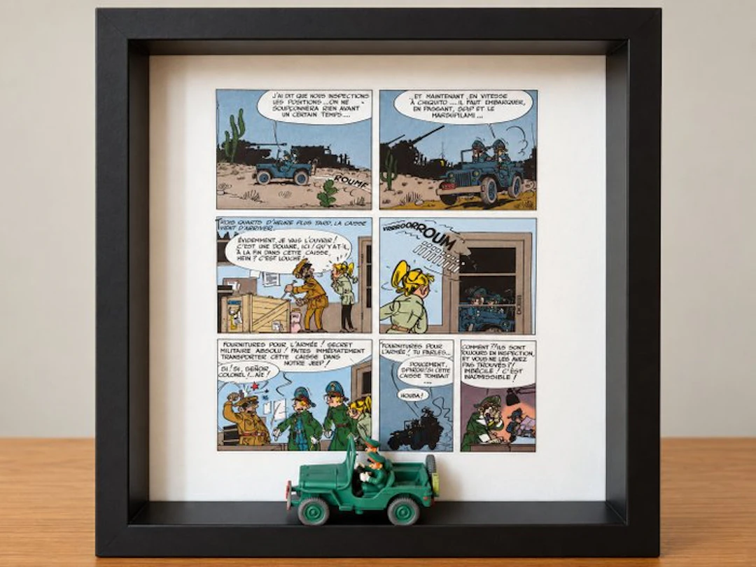 Studio Delu. (1976) - Spirou et Fantasio – La Jeep MB