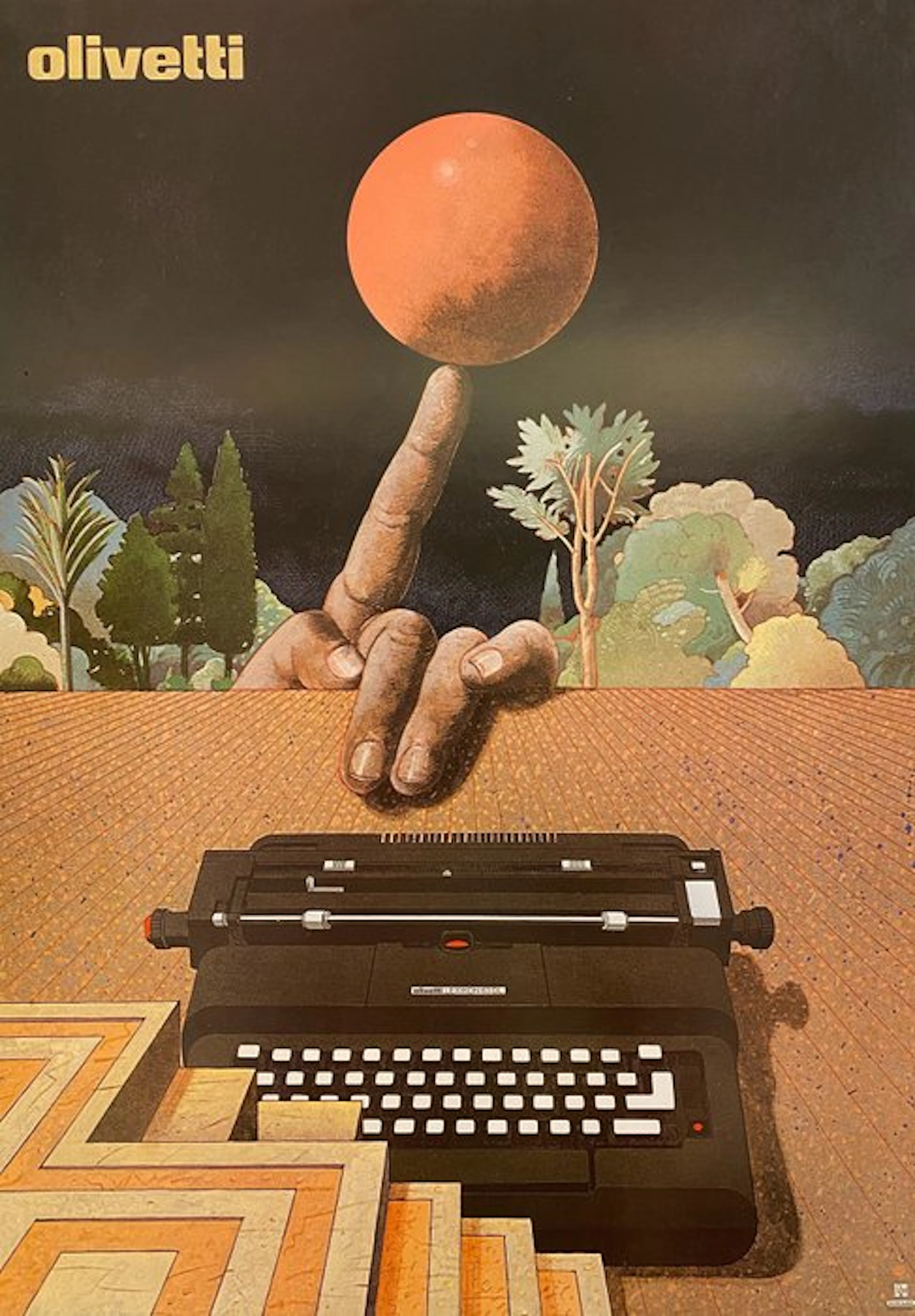 Milton Glaser - OLIVETTI - 1980s