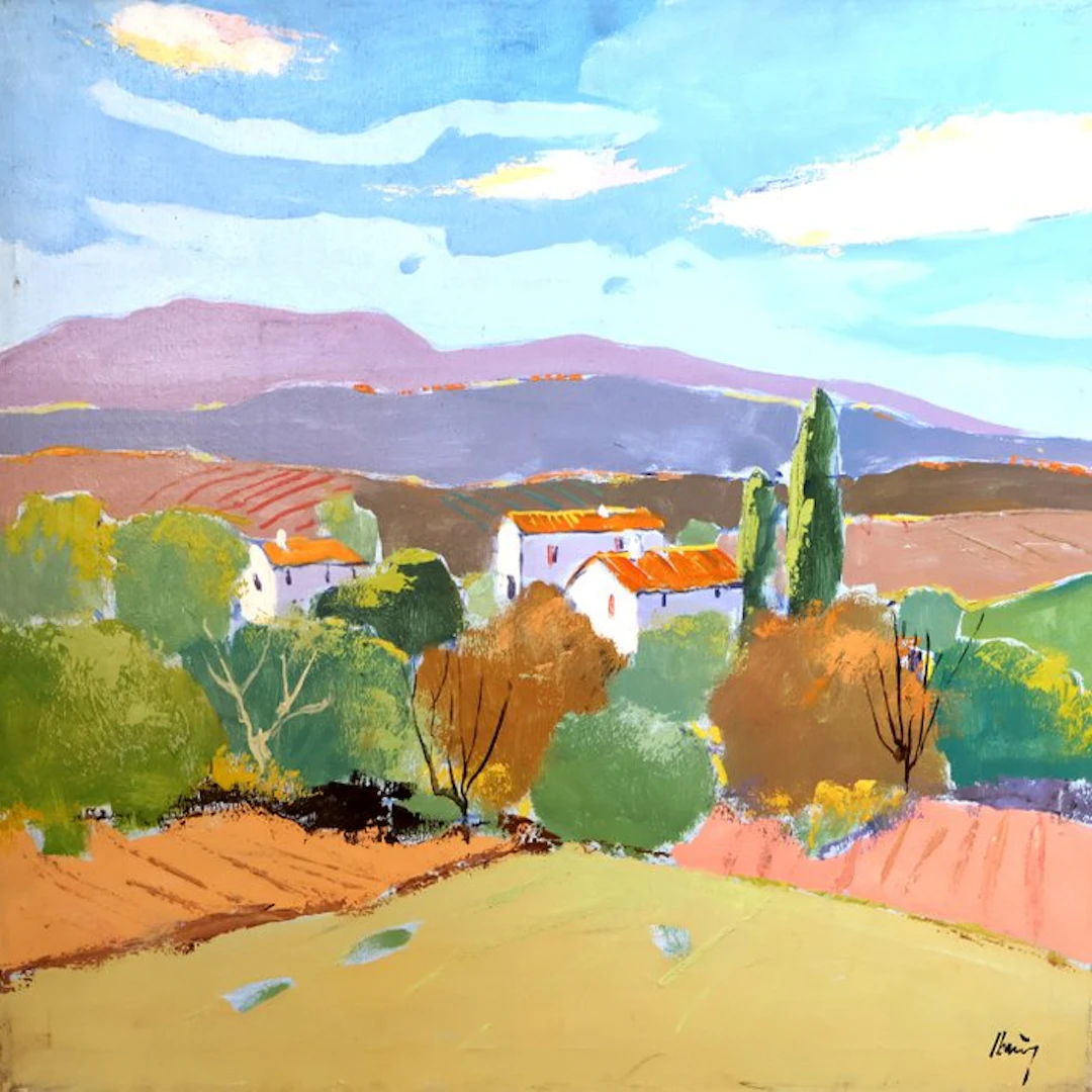 Manuel Doblas Pinto "Ibañez" (1957) - Les Couleurs de la campagne - NO RESERVE