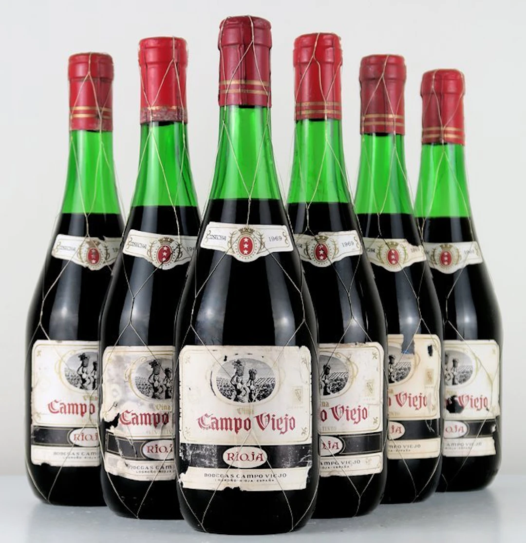 1969 Bodegas Campo Viejo - Rioja Reserva - 6 Bottles (0.75L)