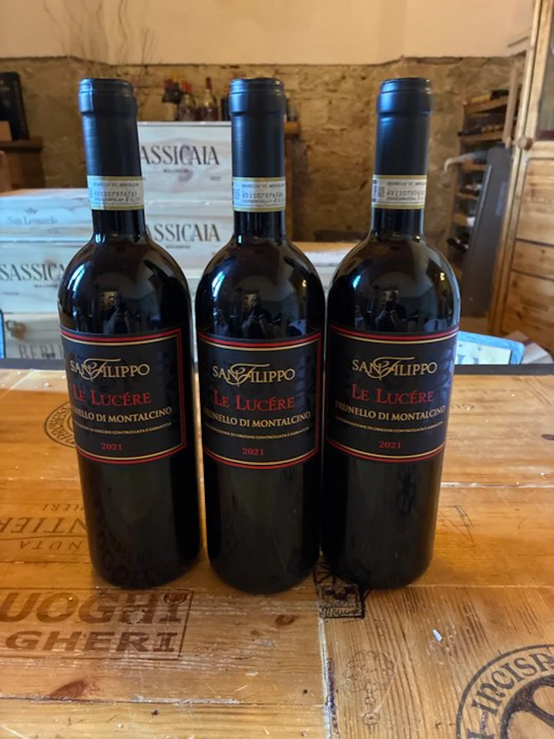 2021 San Filippo, Le Lucere - Brunello di Montalcino DOCG - 3 Bottles (0.75L)