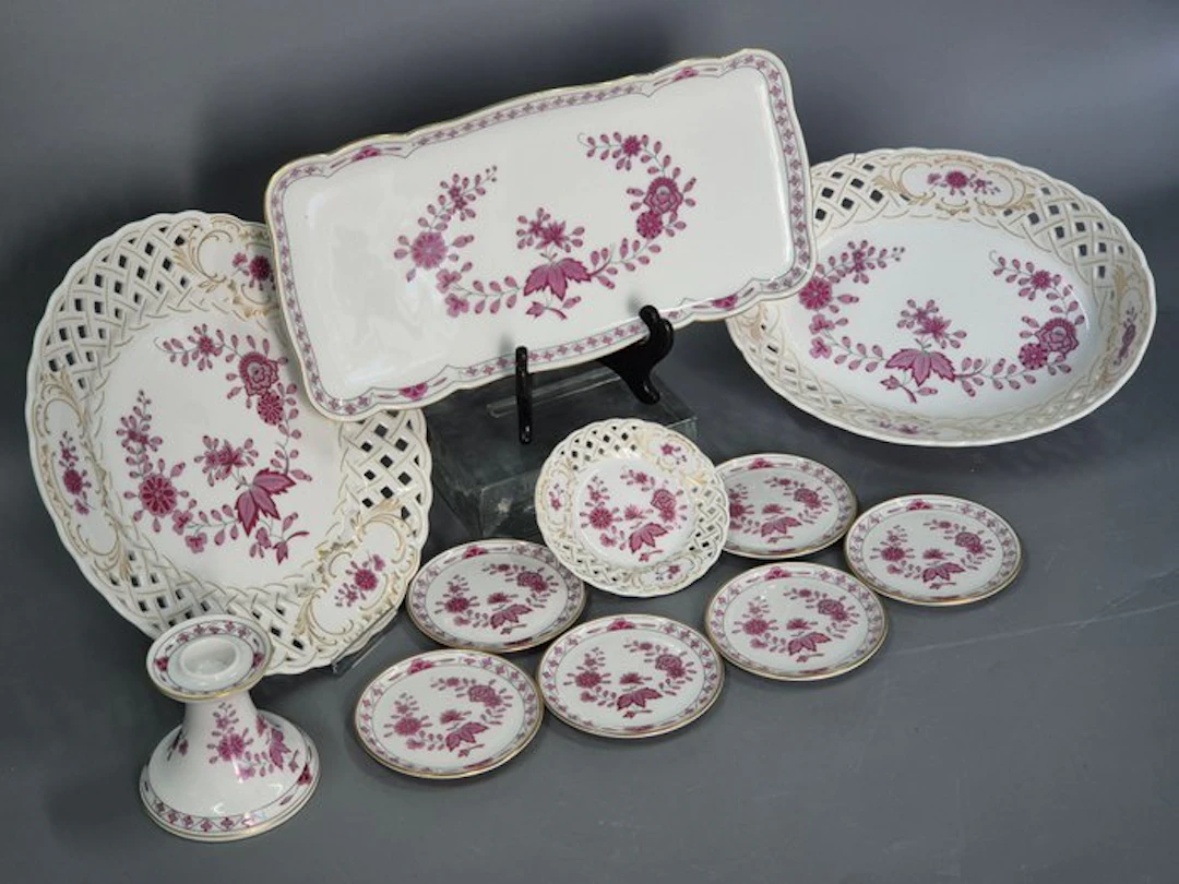 Hutschenreuther - Dinner set - Servier-Set 11-teilig –...