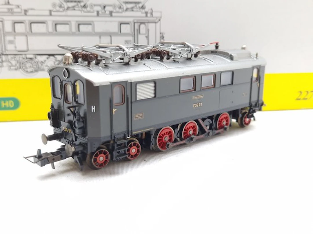 Trix H0 - 22719 - Electric locomotive (1) - E 36 01 - DRG