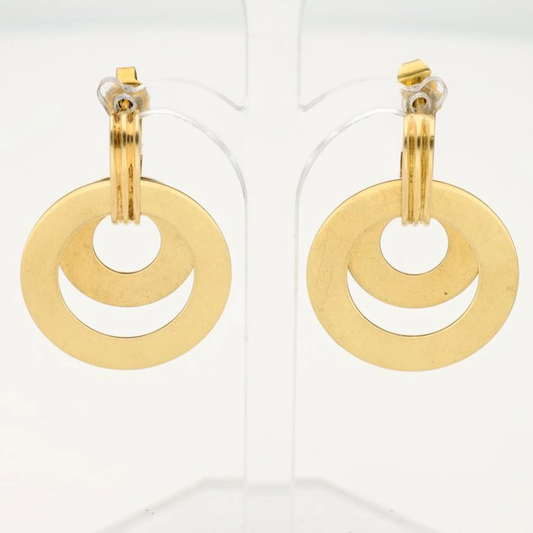 Earrings - 18 kt. Yellow gold
