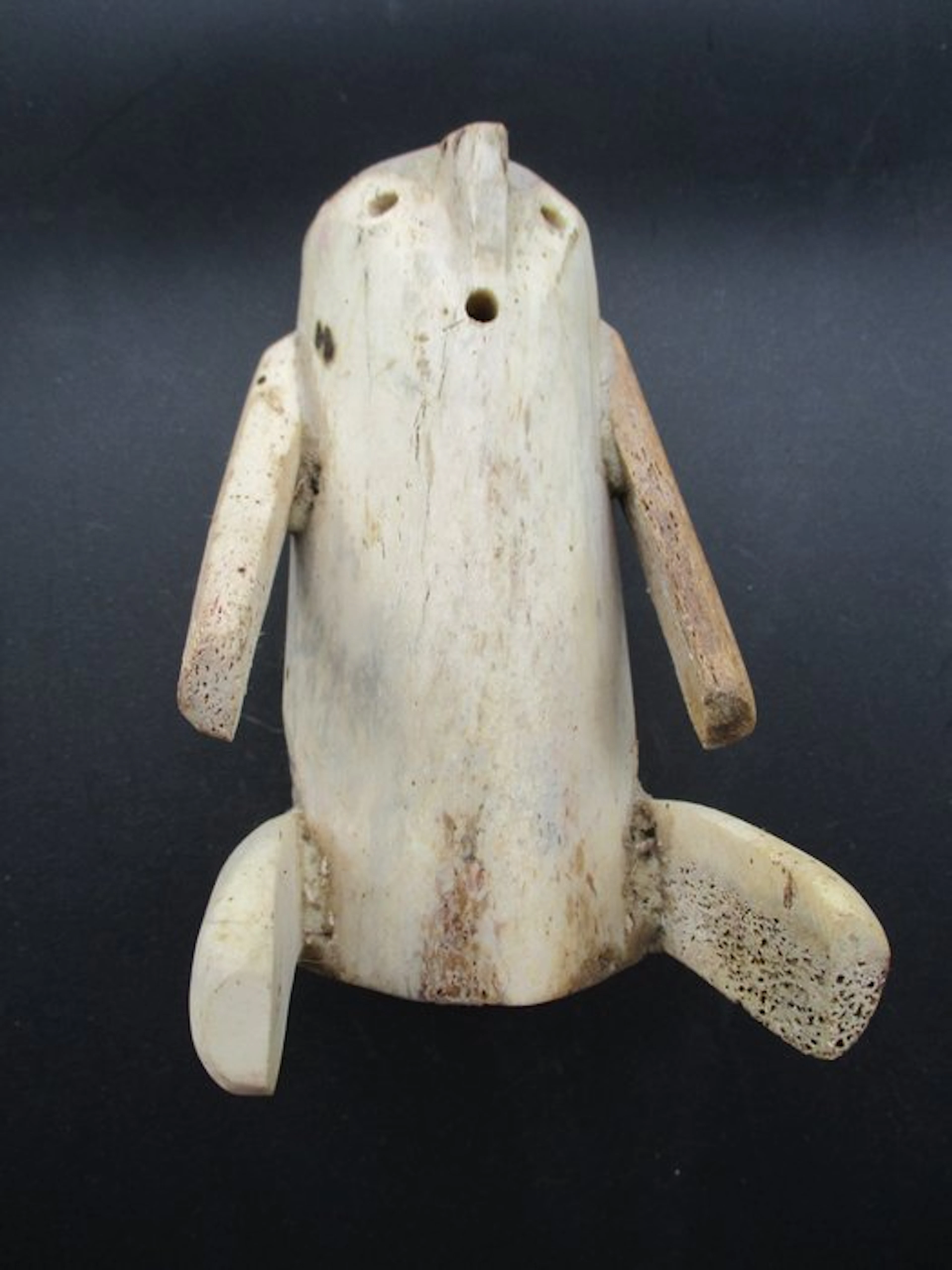 Inuit bone figurine - Arctic region