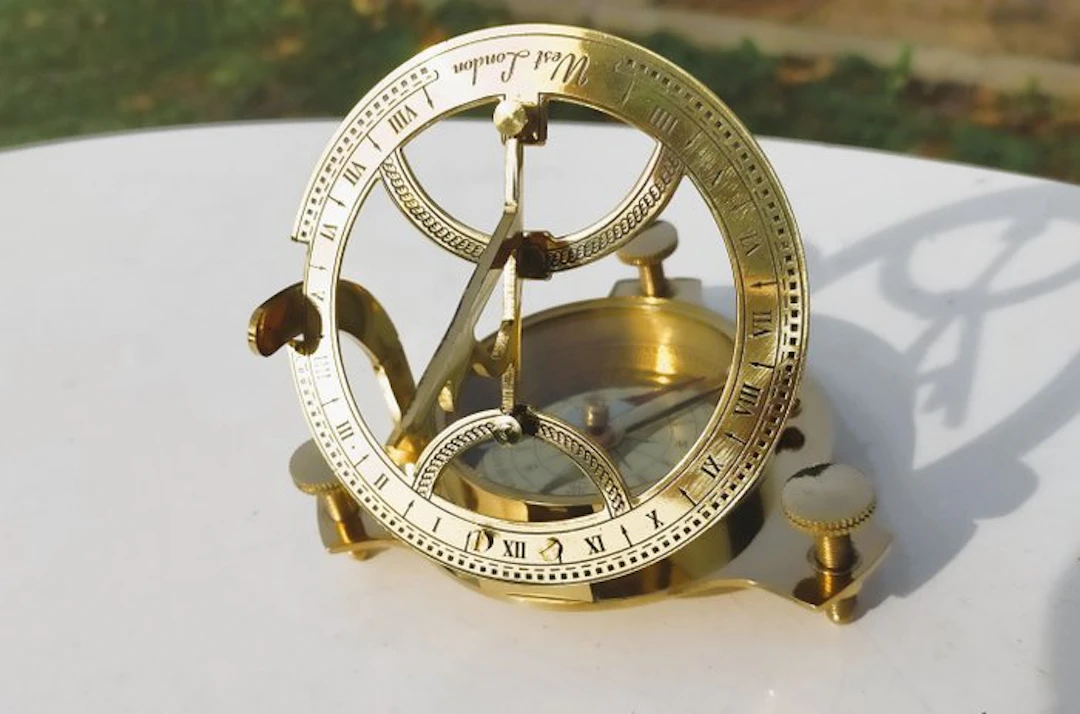 Dry card compass - Brass - west london