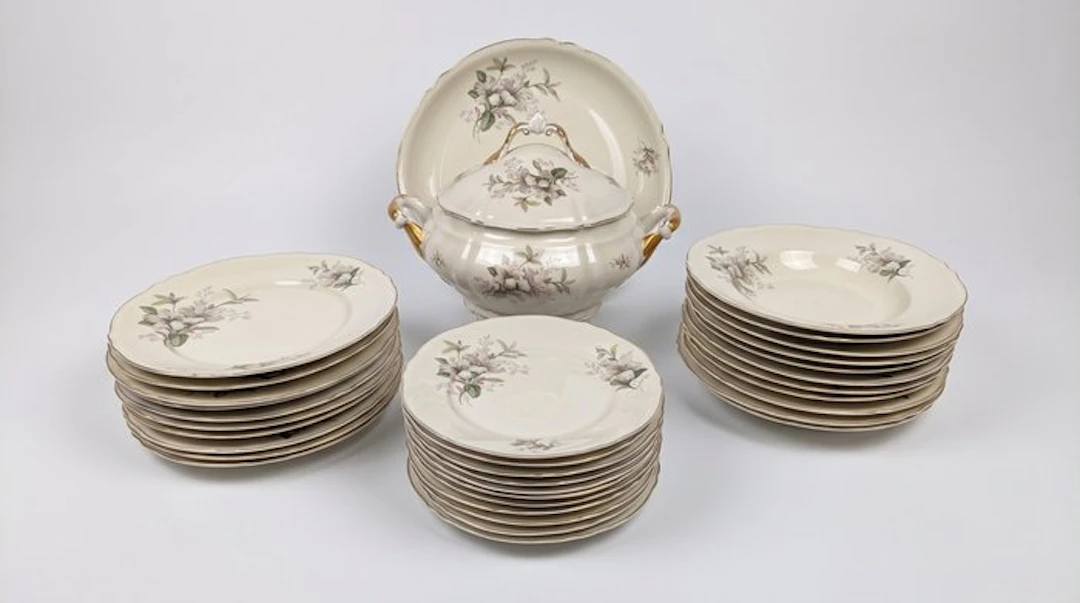 Manifattura di Laveno - Richard Ginori - Dinner service...