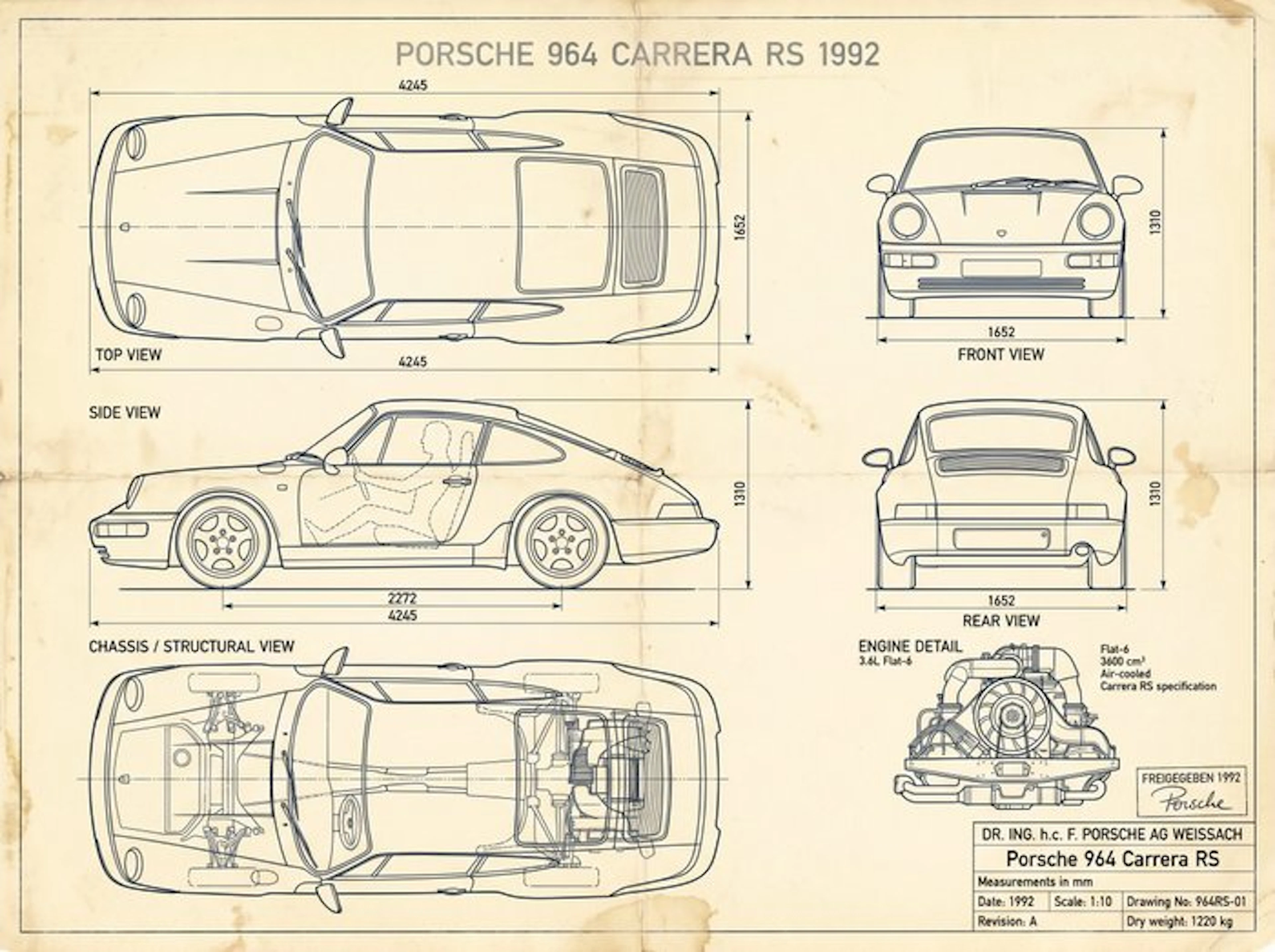 Shmidt.Art - Porsche 964 Carrera RS 1992 - 1990s