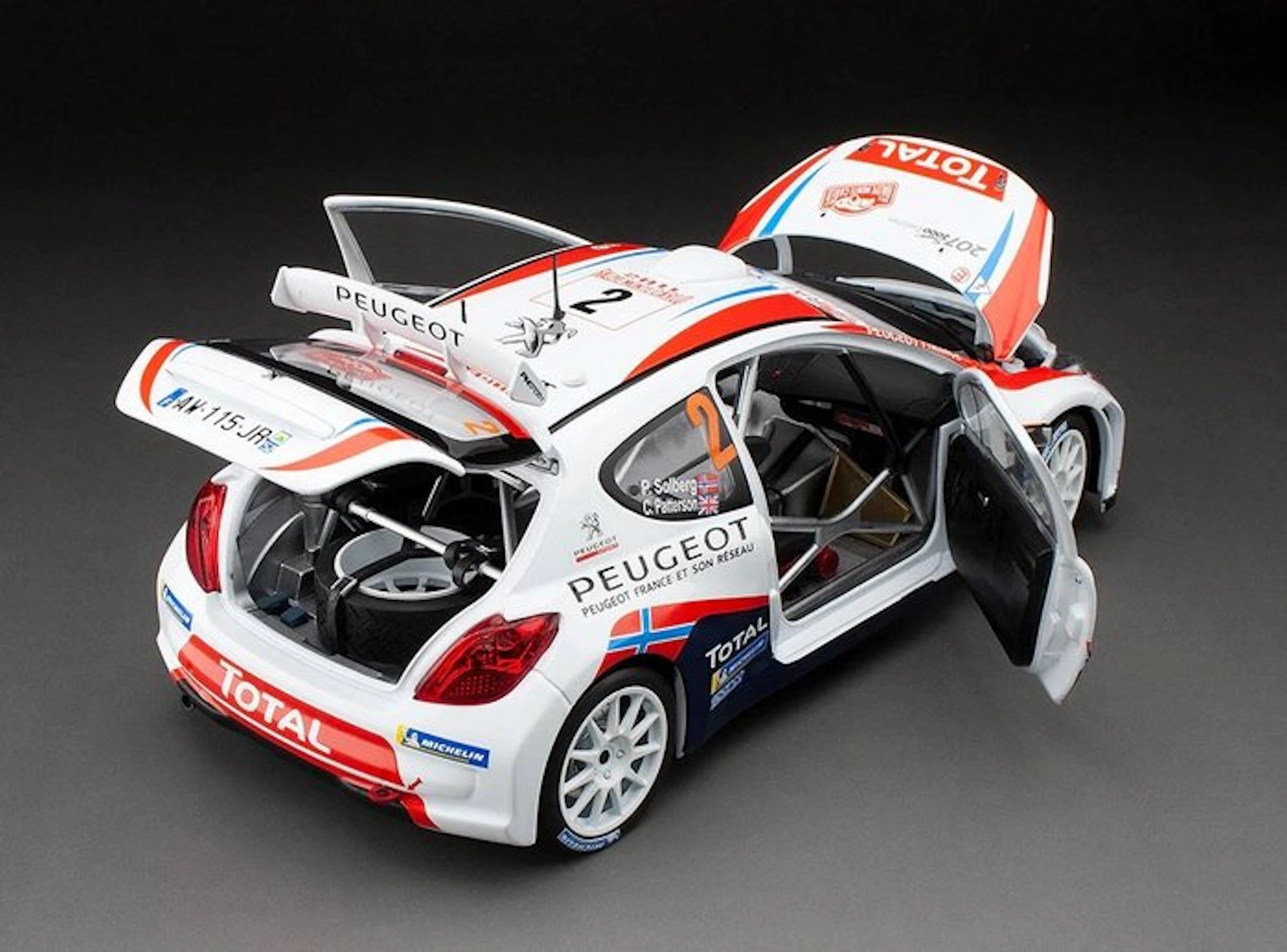 Sunstar 1:18 - Model sports car - Peugeot 207 S2000 #2...