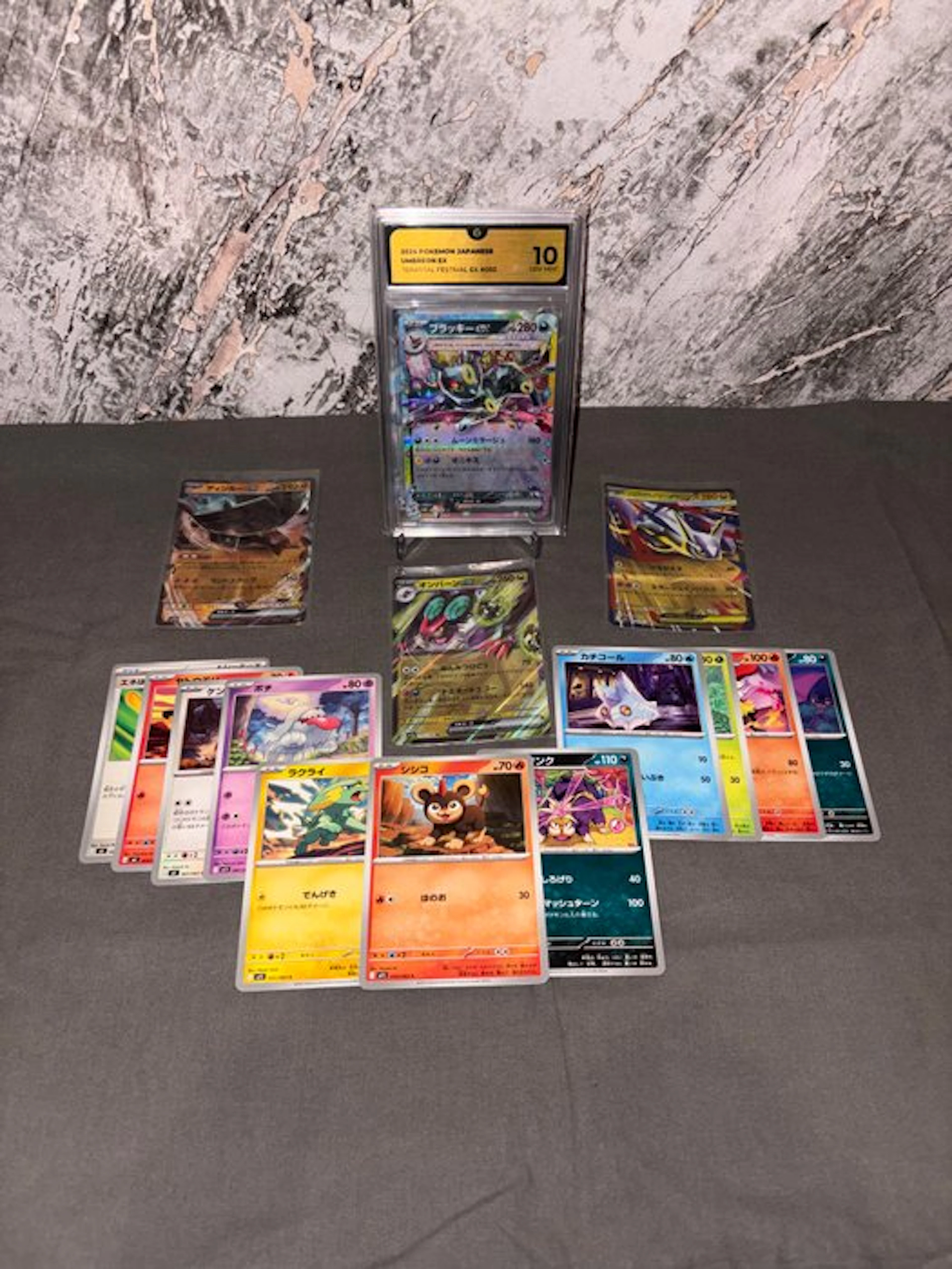 Pokémon - 15 Graded card - Umbreon Foil - GG 10