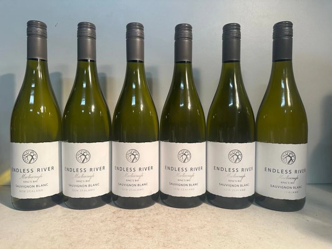 2025 Endless River Sauvignon Blanc - Marlborough, King's Bay - 6 Bottles