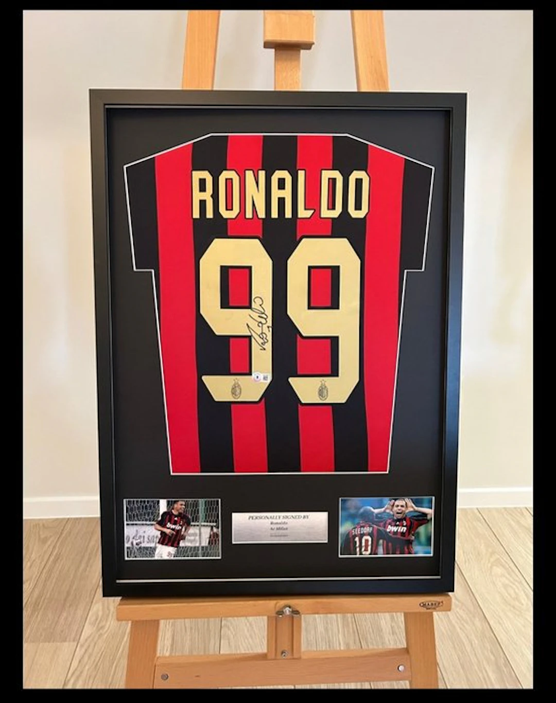 AC Milan - Italian Football League - Ronaldo - Football shirt
