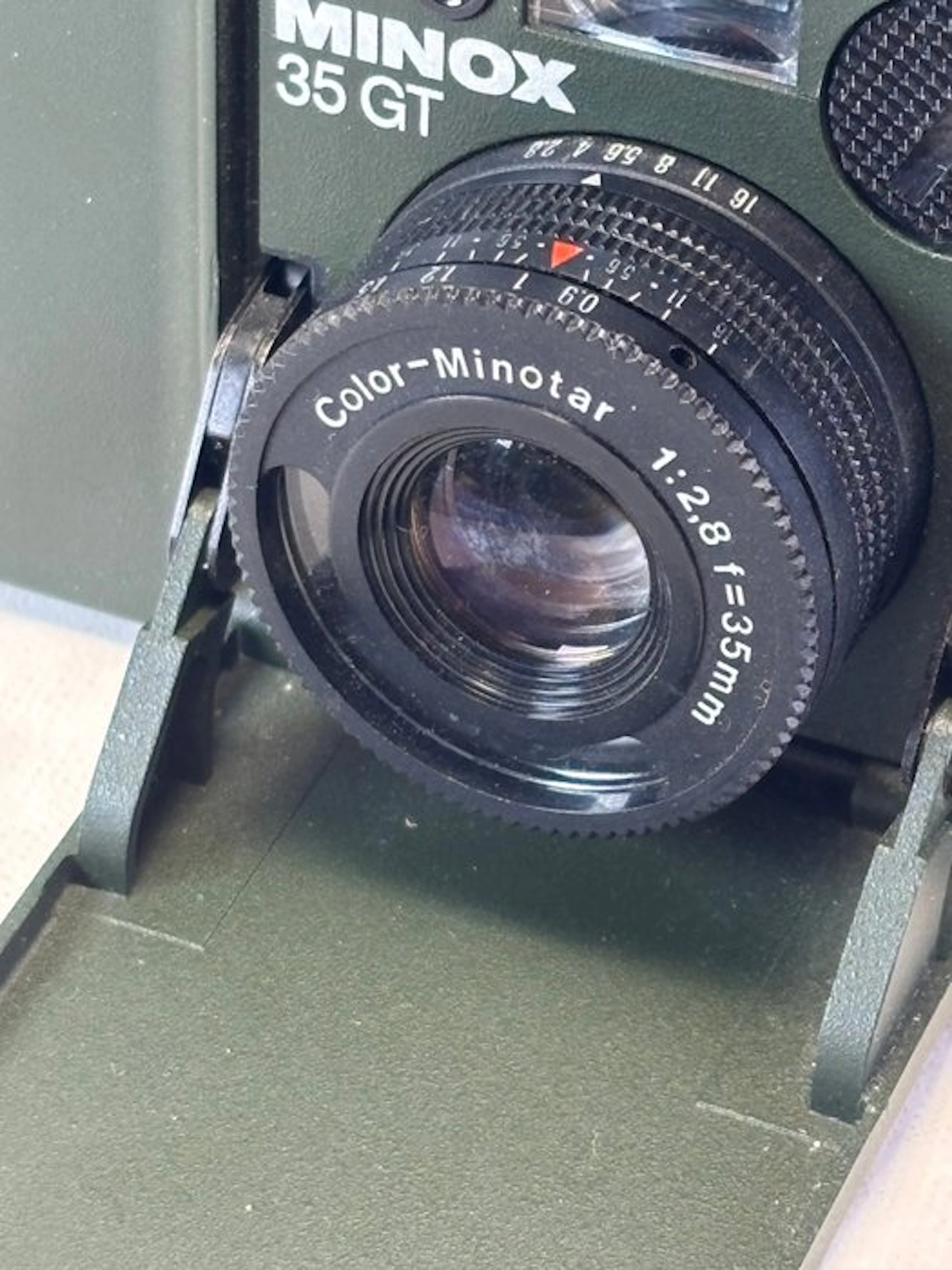 Minox 35 GT Golf - special edition green | Analogue compact camera