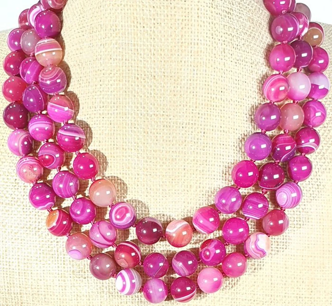 Agata Rosa from Brazil - Promotes Unconditional Love - HIGH QUALITY - Necklace