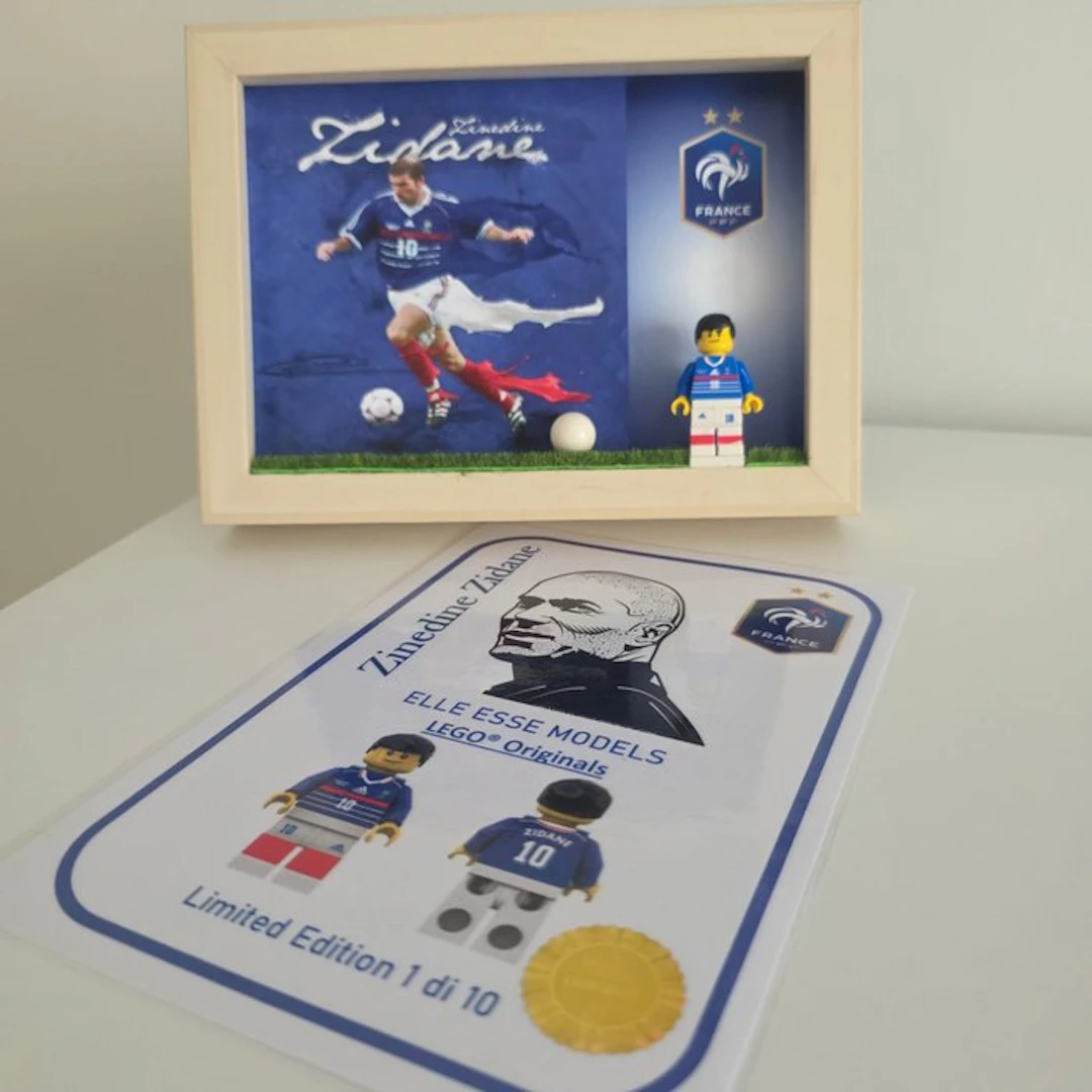 LEGO - Limited Edition 1 di 10 - Zinedine Zidane – France...