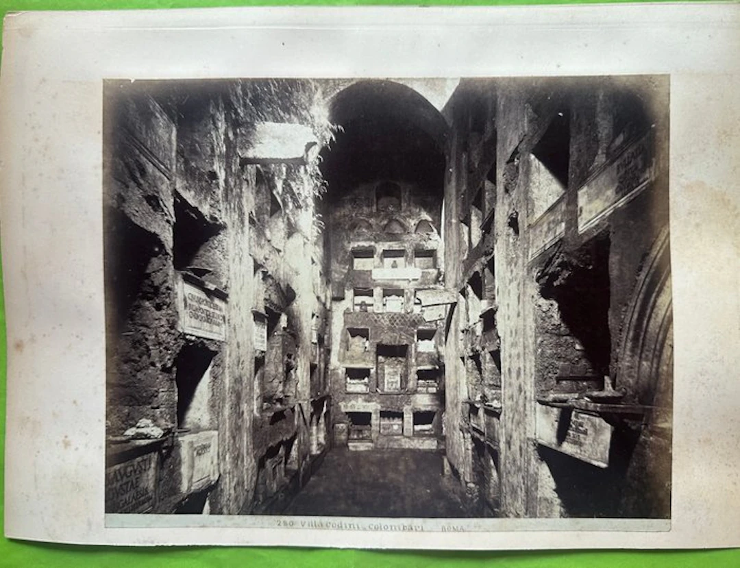 Anderson (attributo) - Roma - Coppia di fotografie antiche dell’800