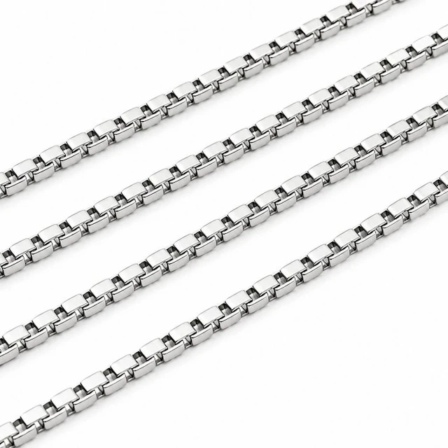 UnoAErre - Necklace - 18 kt. White gold - Made in Italy - Handmade