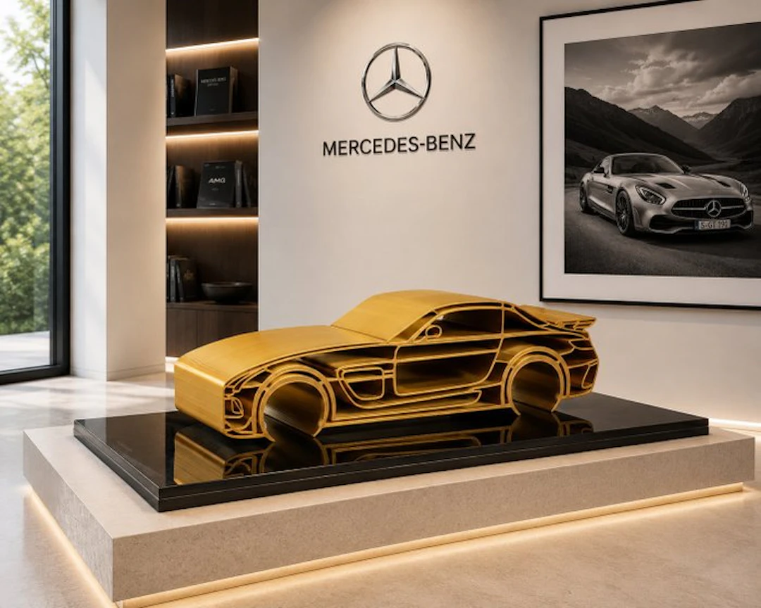 Mercedes Benz 300 SLS AMG - 1/12 Scale - Sculpture XXL...