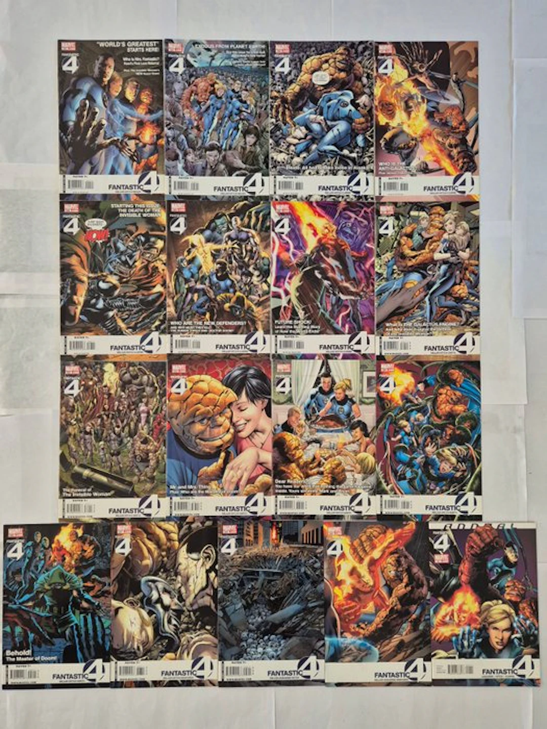 Fantastic Four 554-569