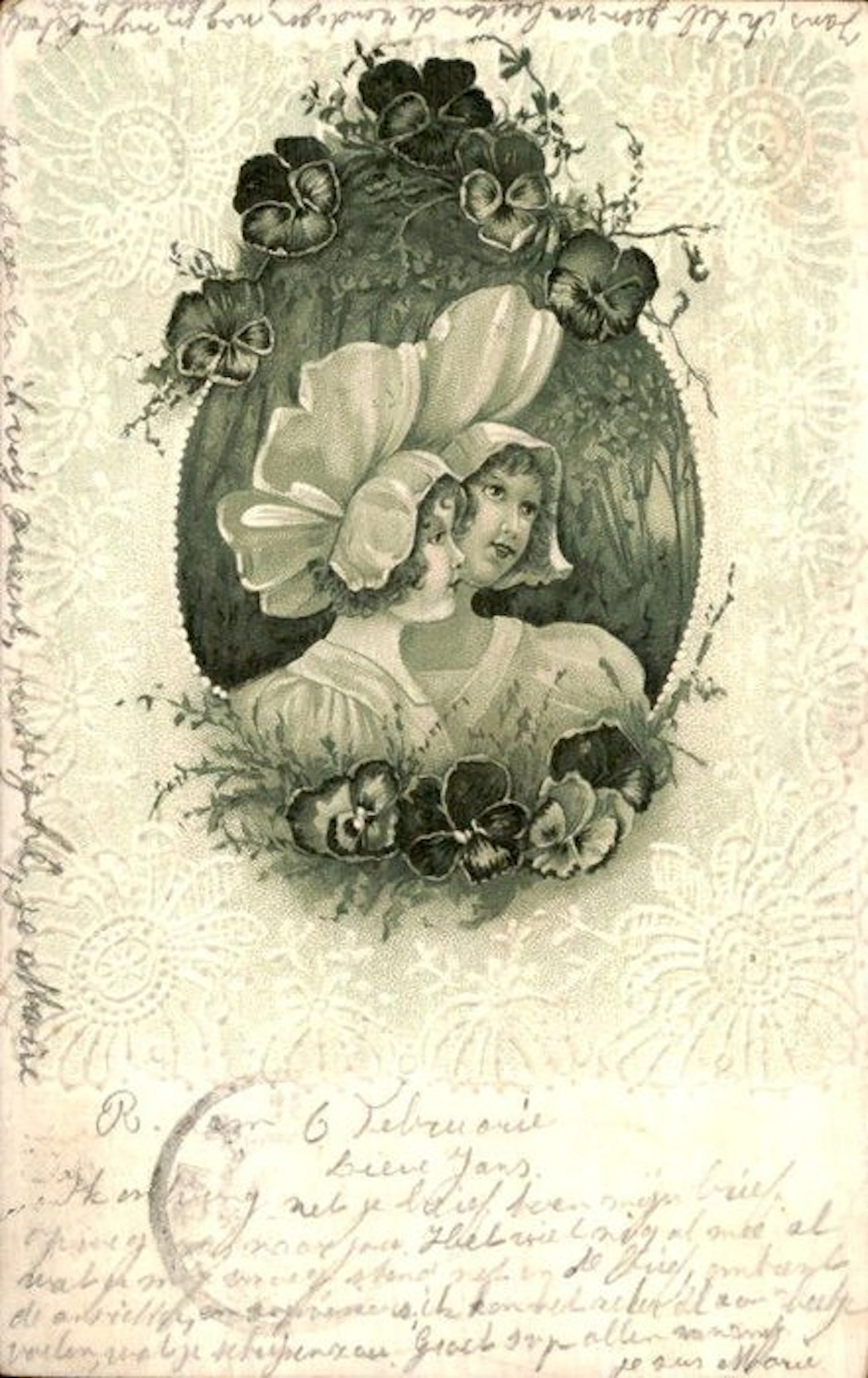 Flowers - Postcard (144) - 1900-1999
