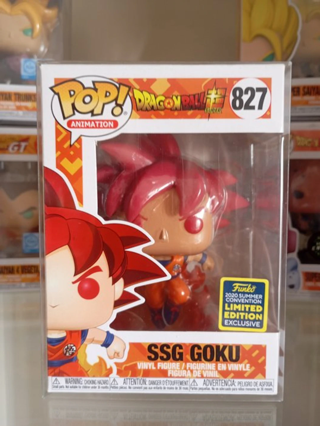 Funko - Funko Pop - Dragon Ball Super - SSG Goku #827...