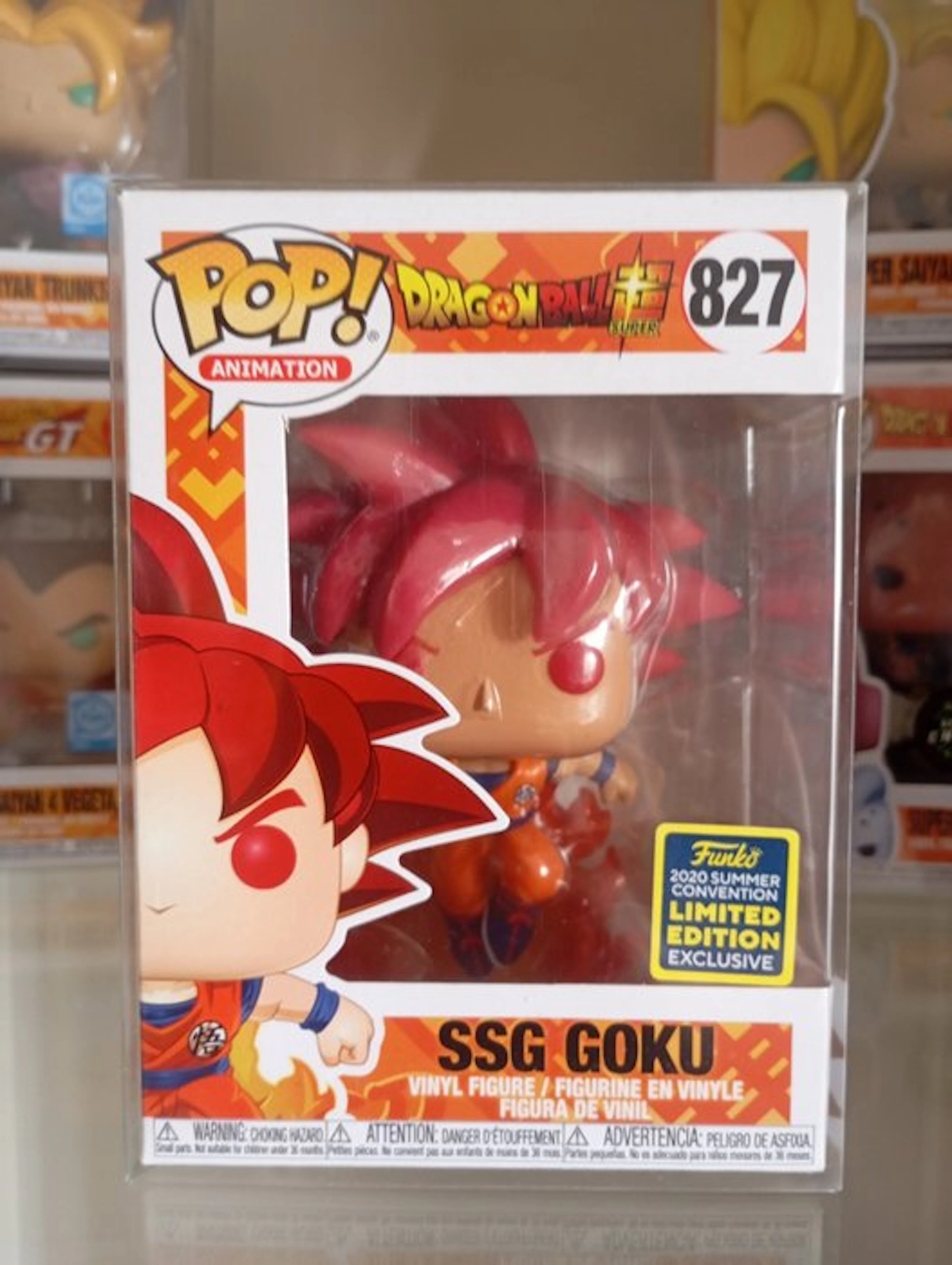 Funko - Funko Pop - Dragon Ball Super - SSG Goku #827...
