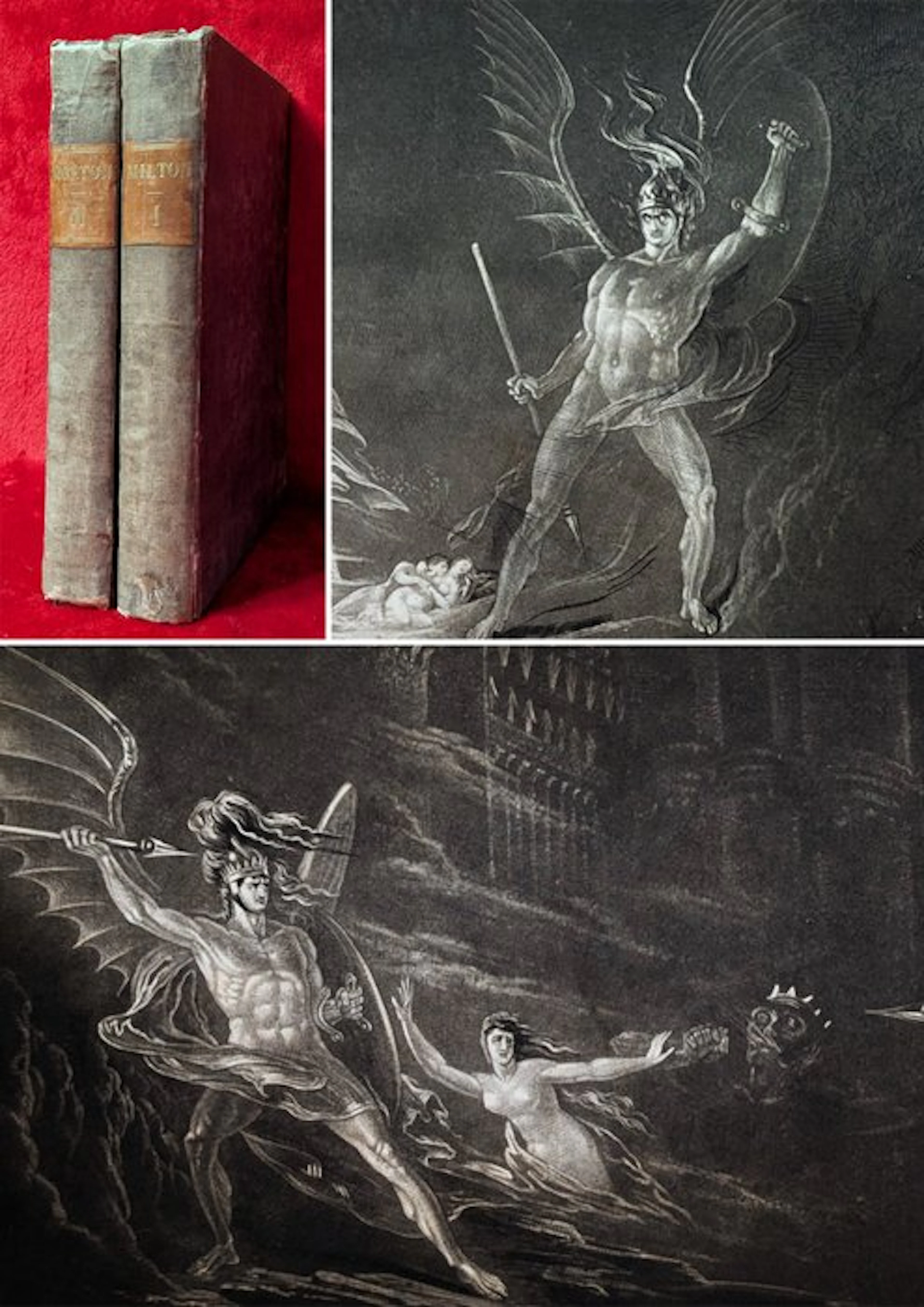John Milton; John Martin - Paradise Lost [24 PLATES] - 1827