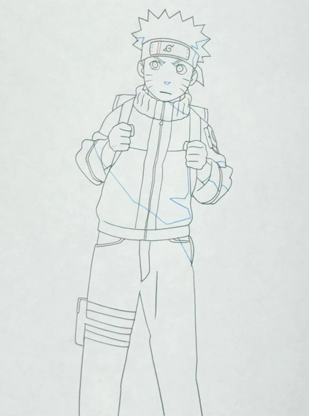 Studio Pierrot - Original Animation Drawing of Naruto - Naruto (2002/07)